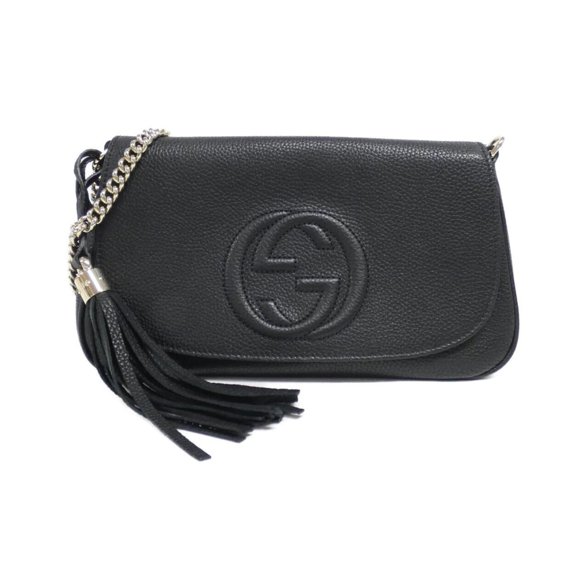 Gucci Leather Shoulder Bag