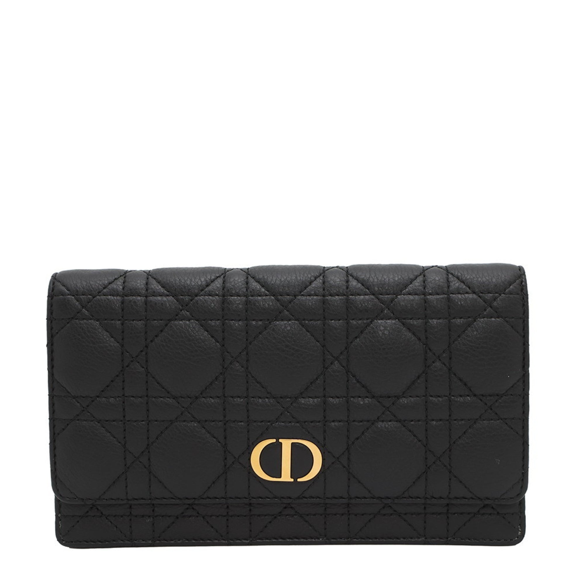 Christian Dior Black Leather Sling Bag ()