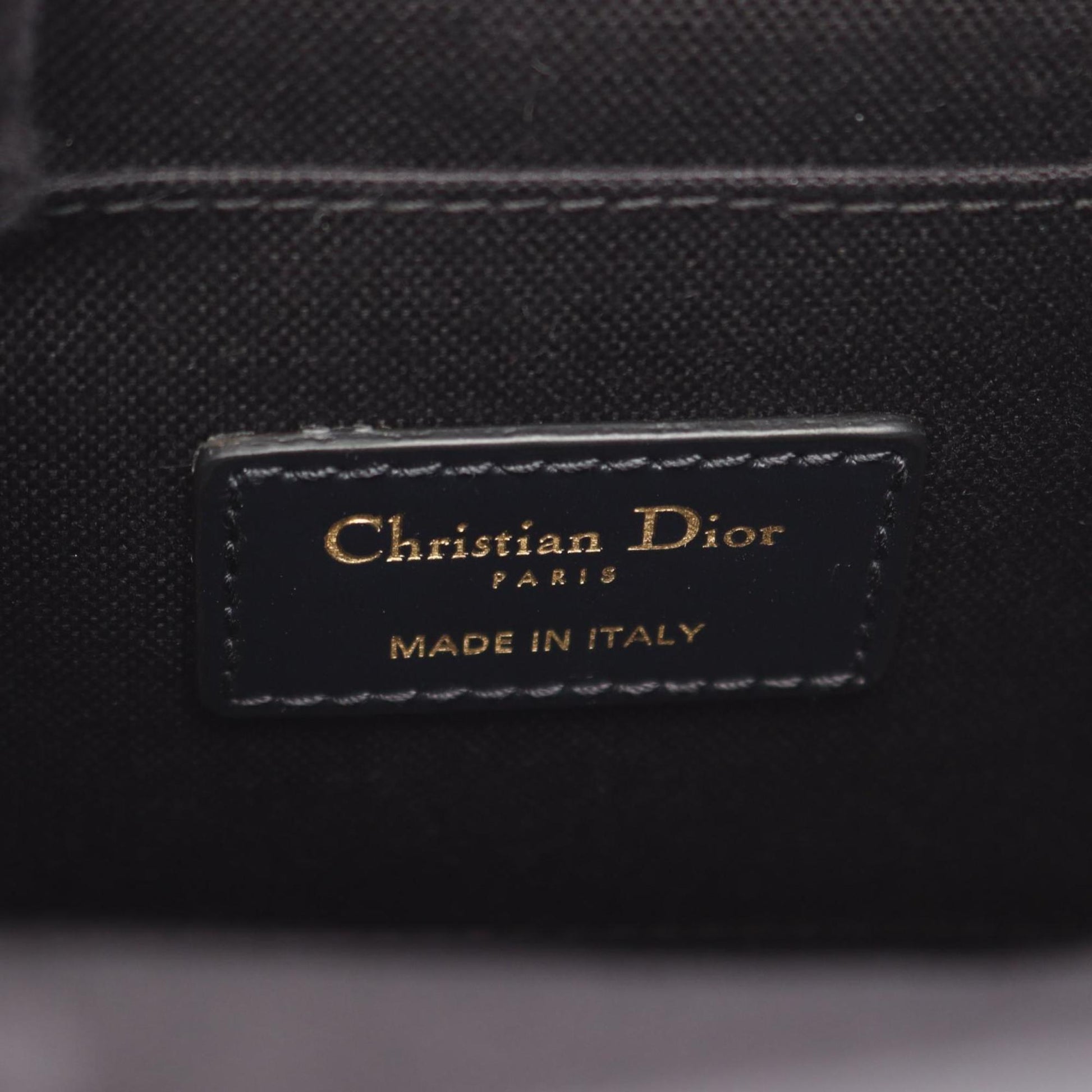 Christian Dior Beige Navy Canvas Tote Bag ()