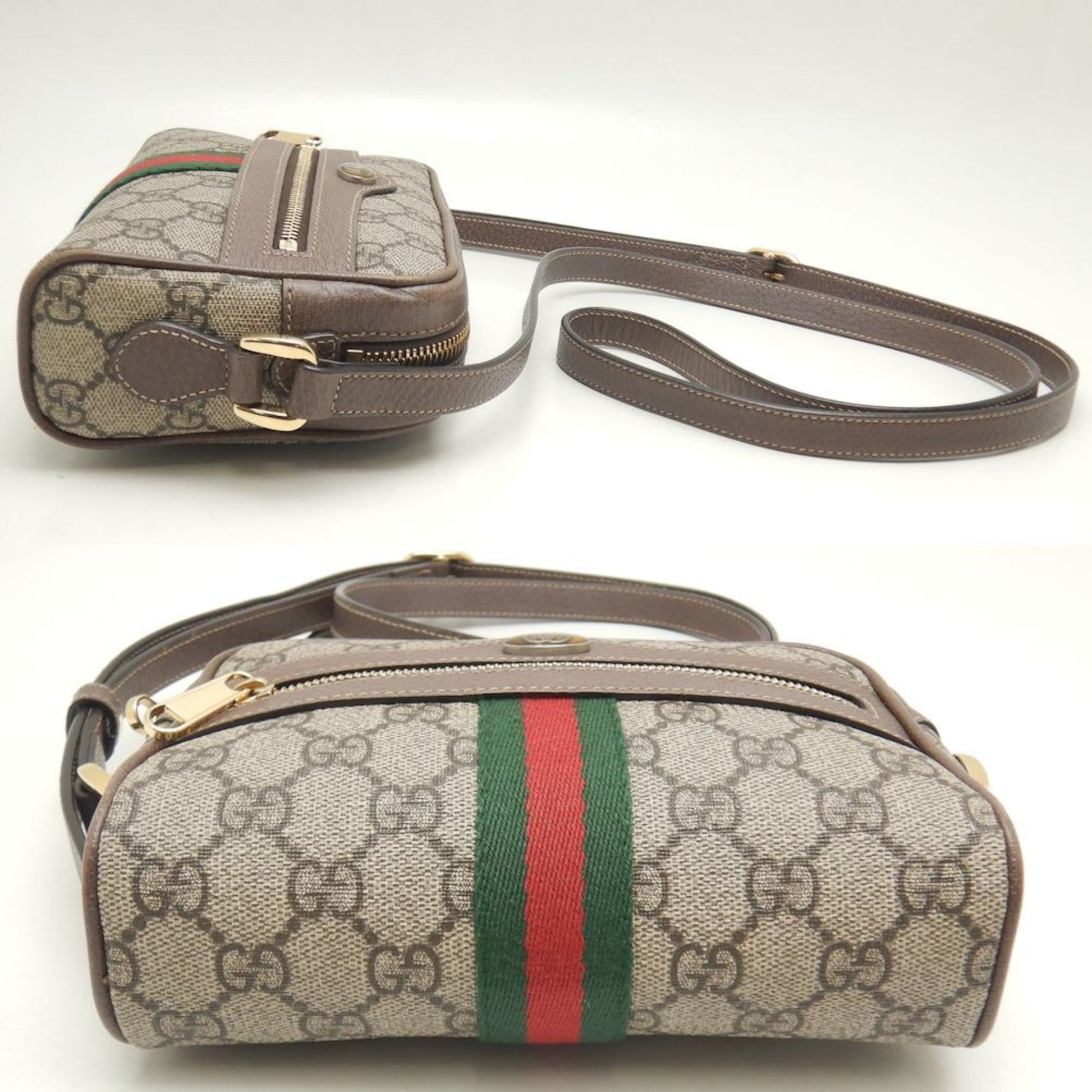 Gucci Canvas Shoulder Bag