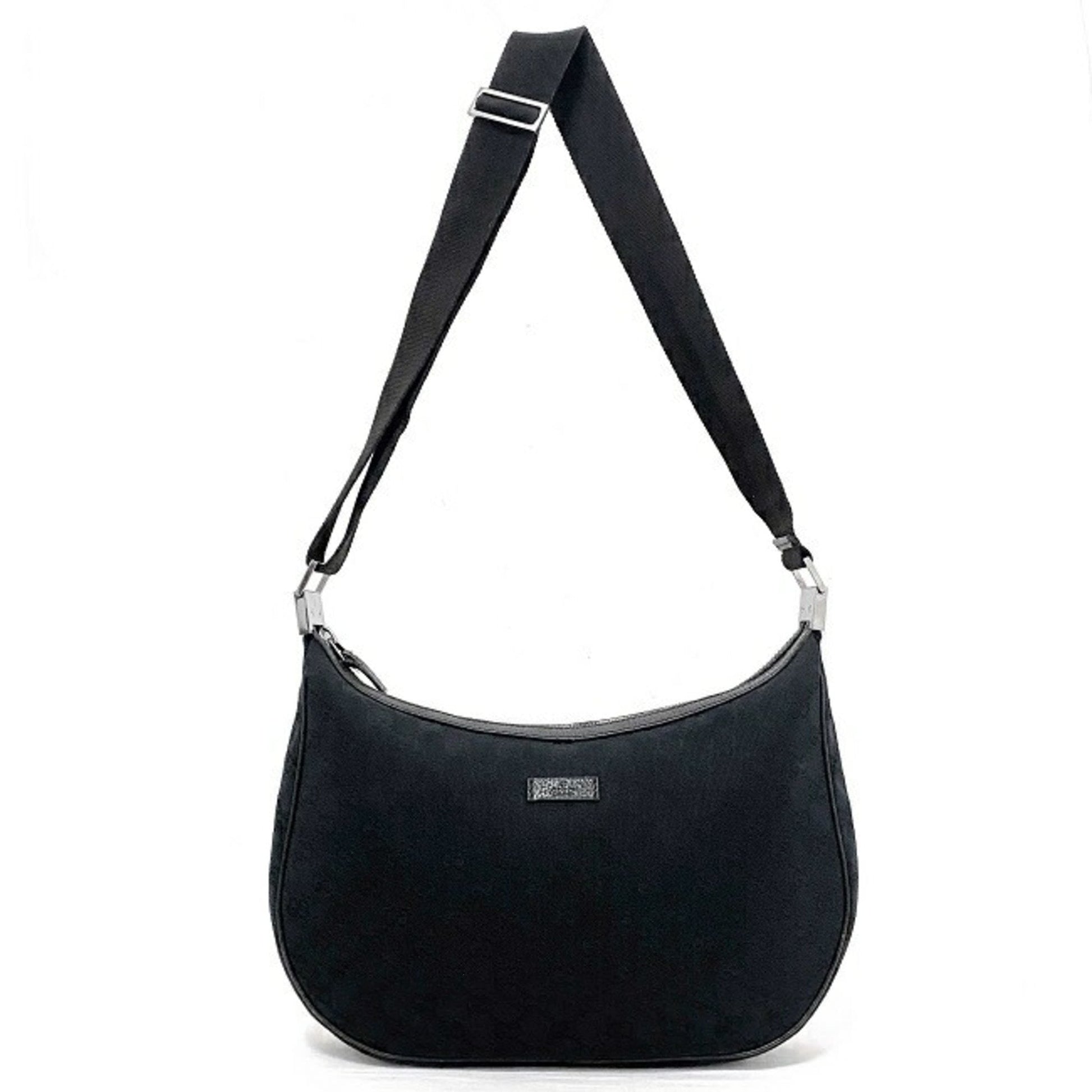 Gucci Lou Leather Canvas Crossbody