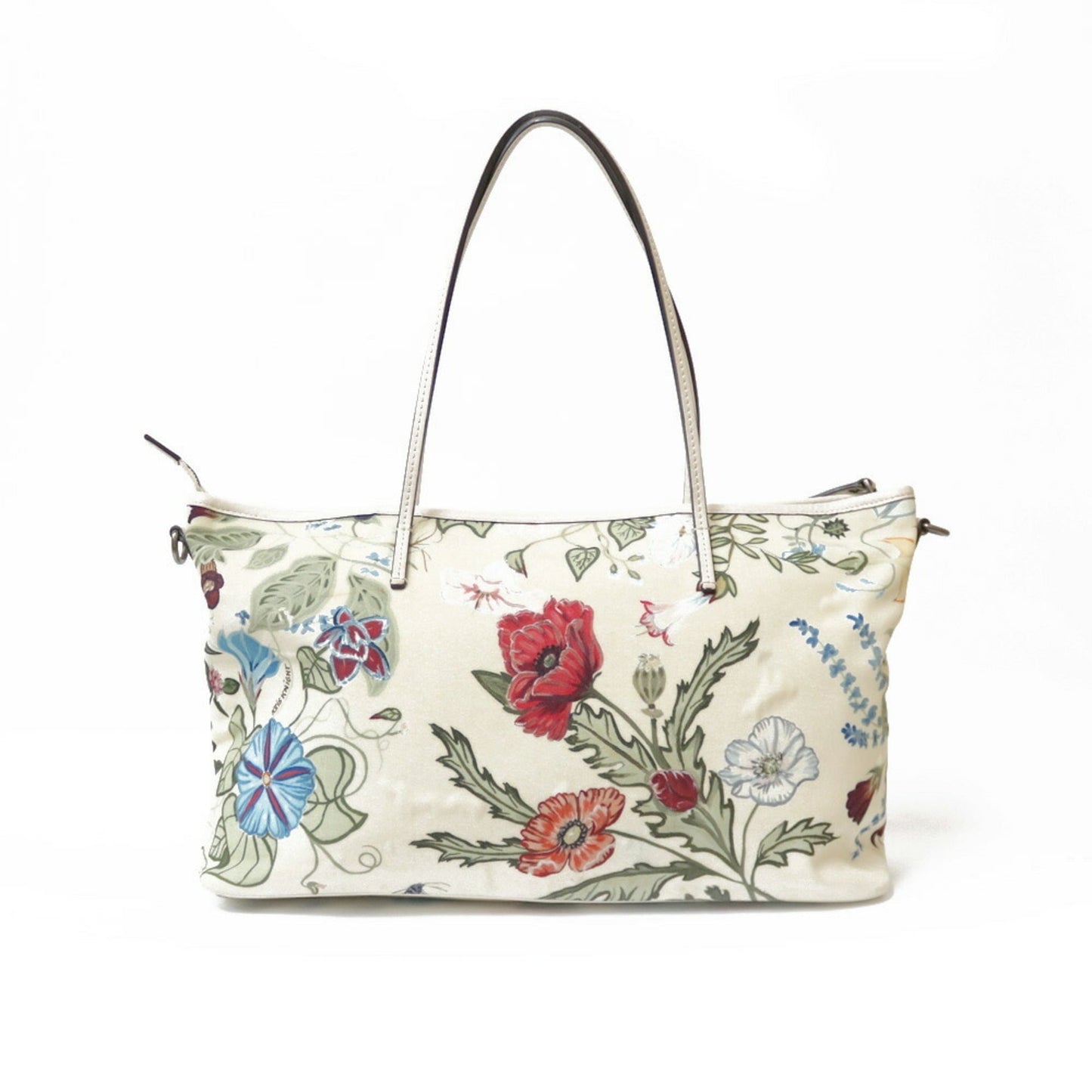 Gucci Flora Yellow Nylon Shoulder Bag
