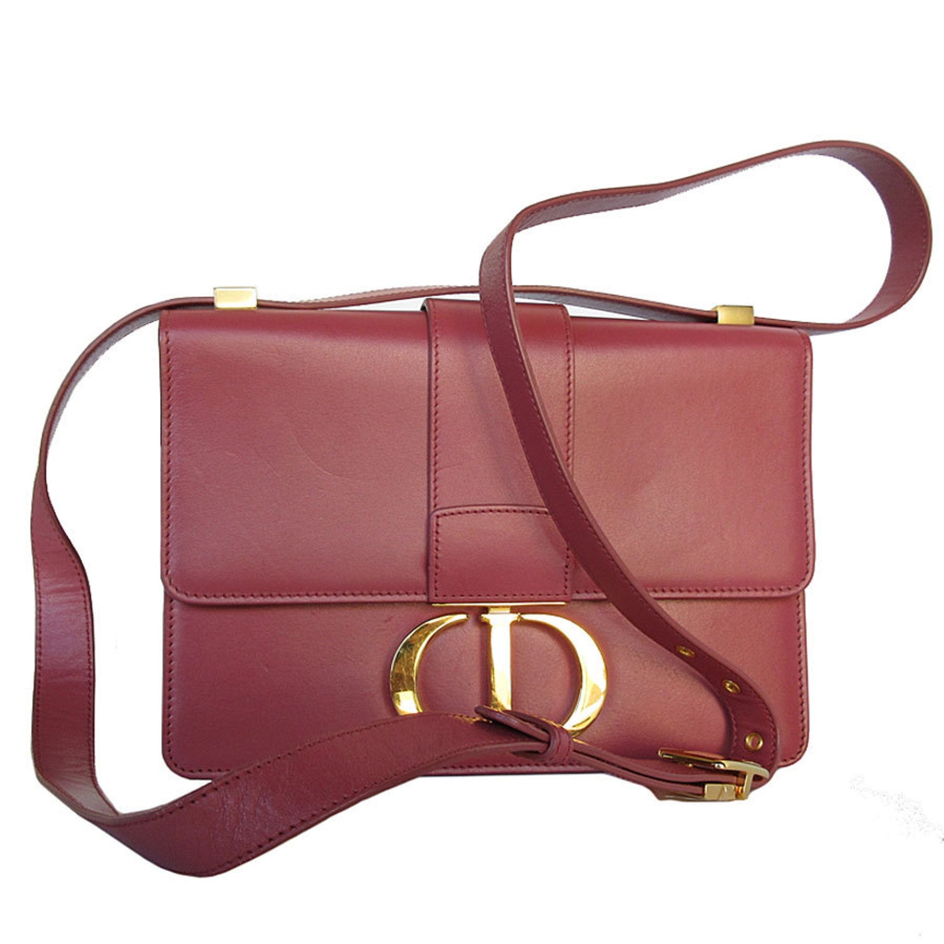Christian Dior Pink Leather Shoulder Bag ()