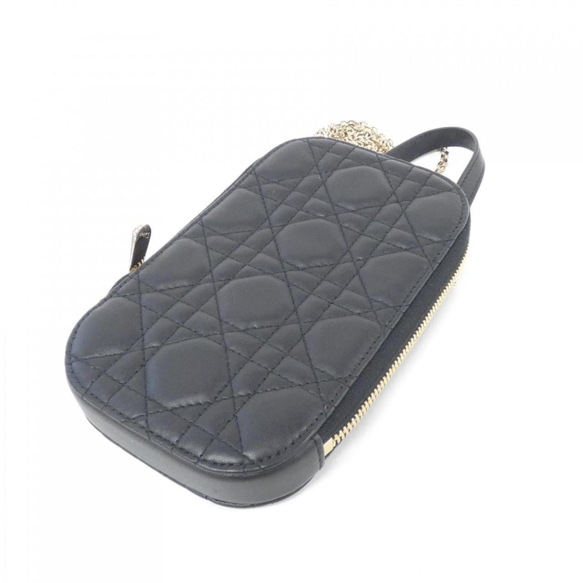 Christian Dior Black Leather Pouch ()