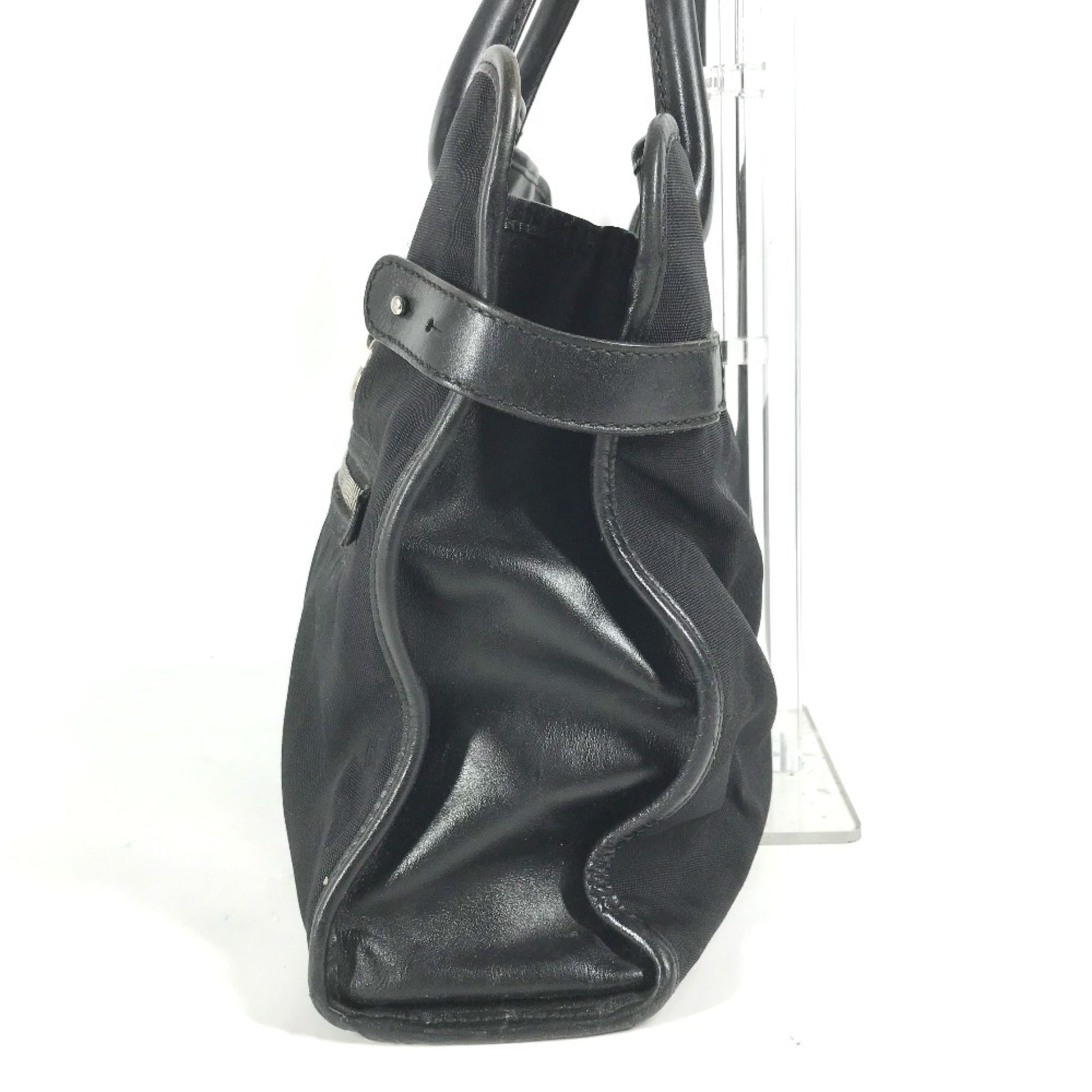 Gucci Nylon Leather Tote