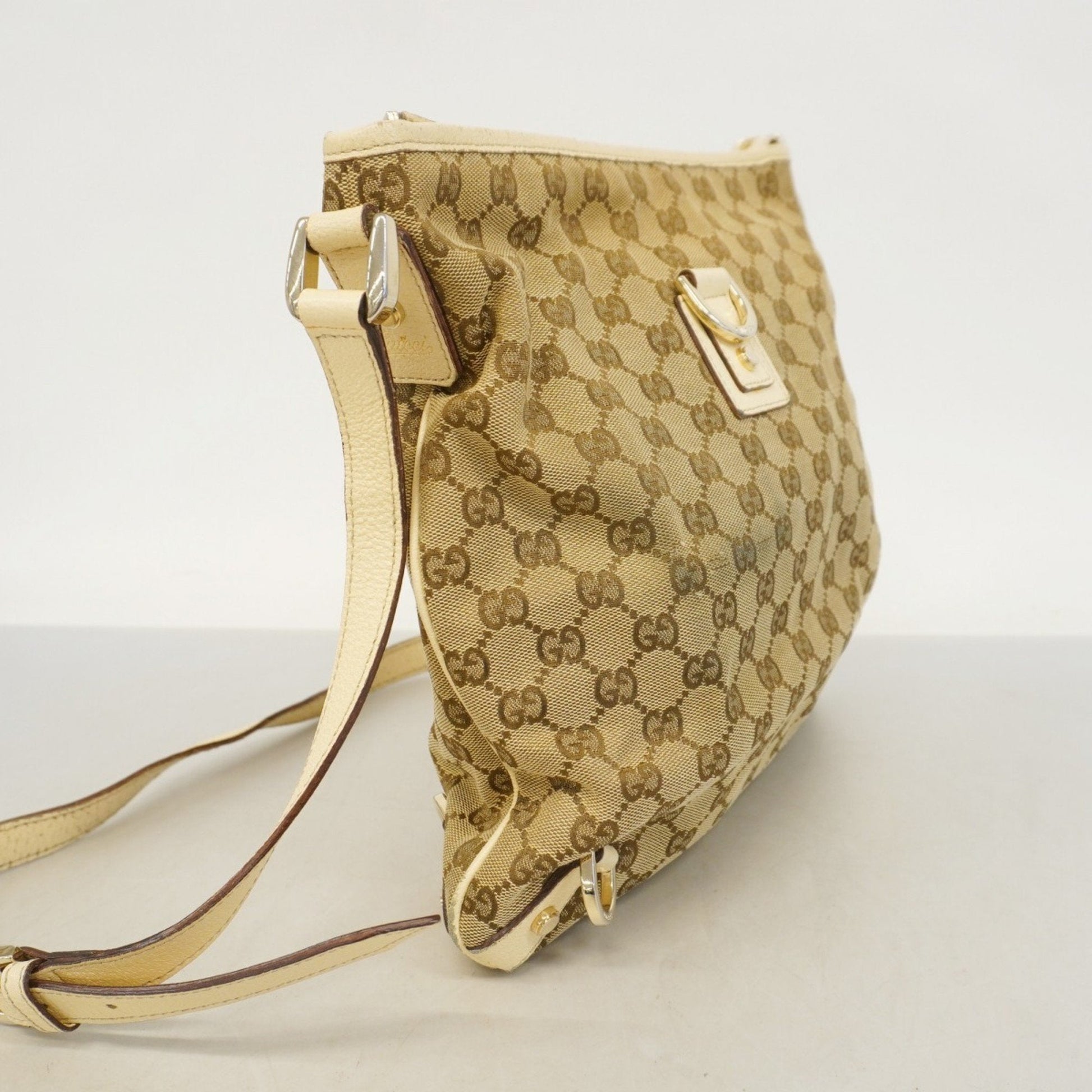 Gucci Canvas Shoulder Bag