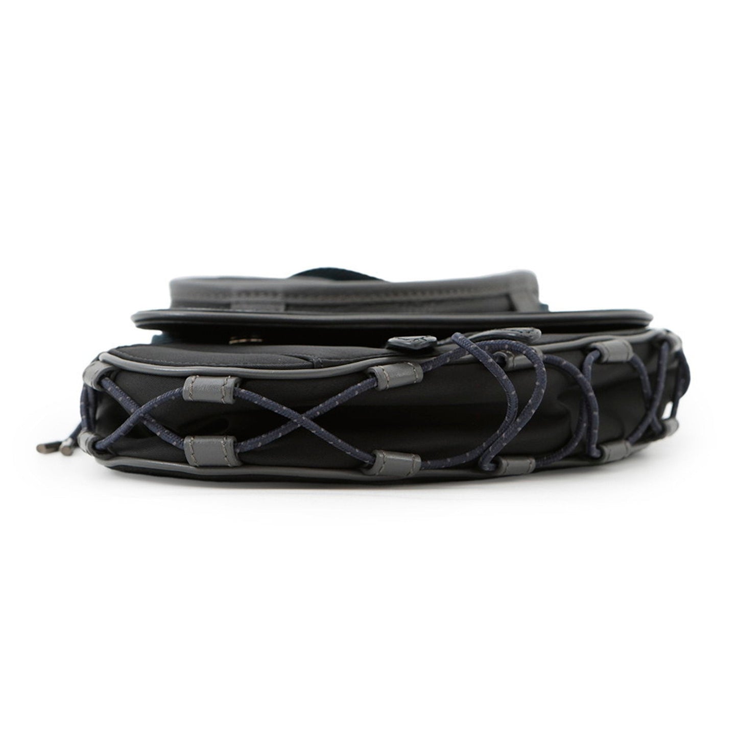 Christian Dior Black Fabric Leather Shoulder Bag ()