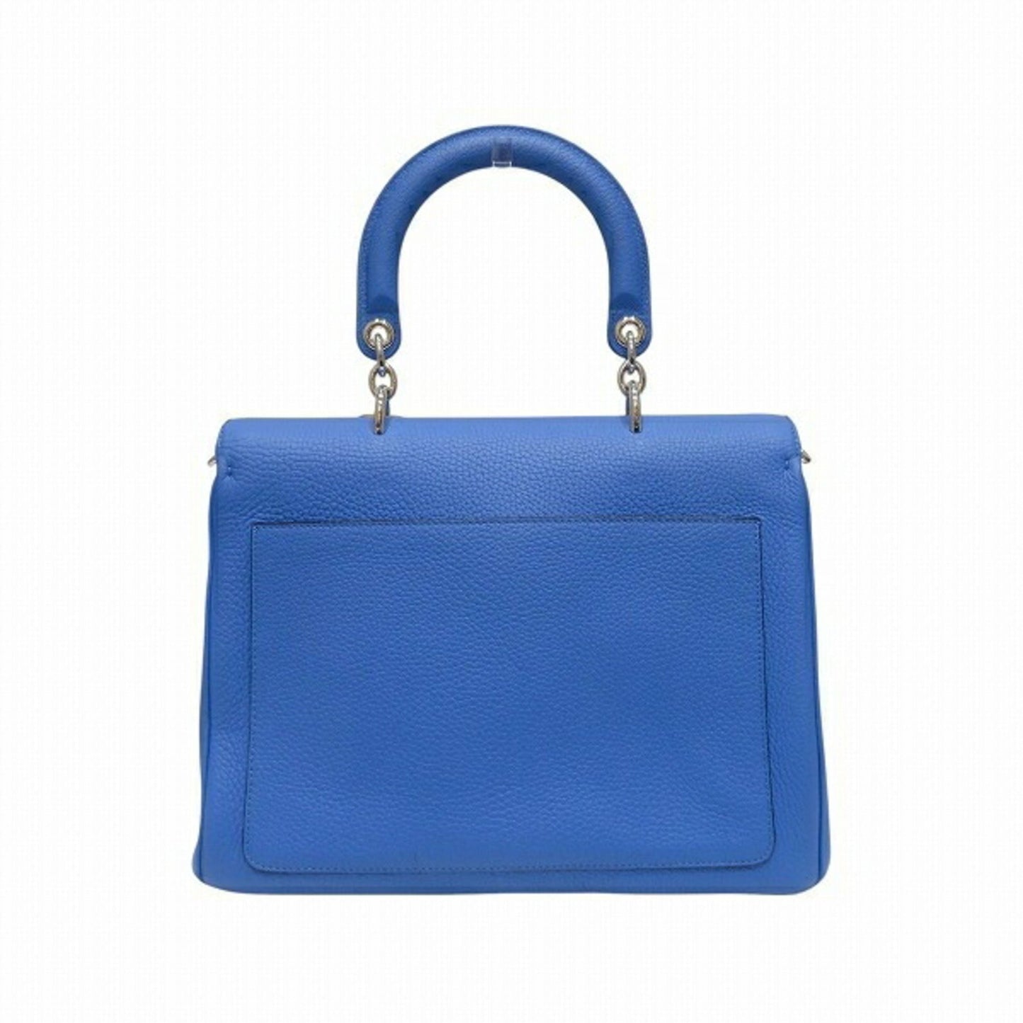 Christian Dior Blue Leather Handbag Shoulder Bag ()