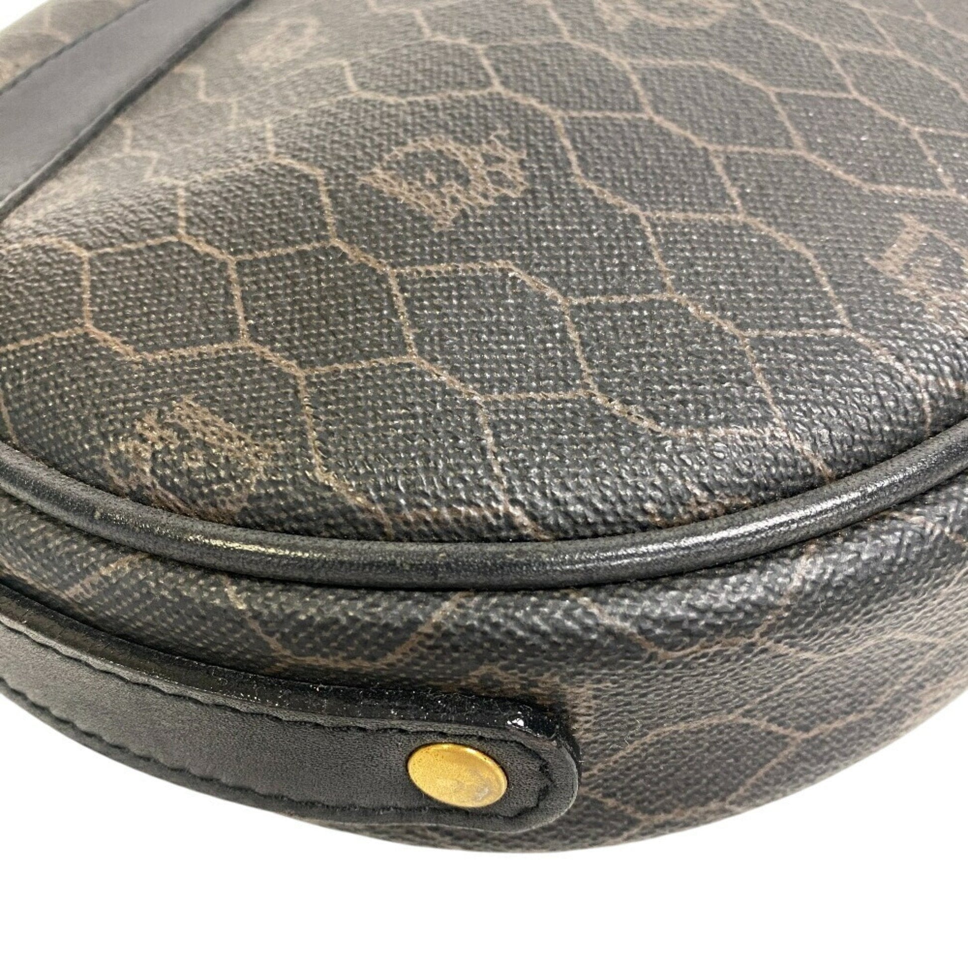 Christian Dior Brown Pvc Shoulder Bag ()