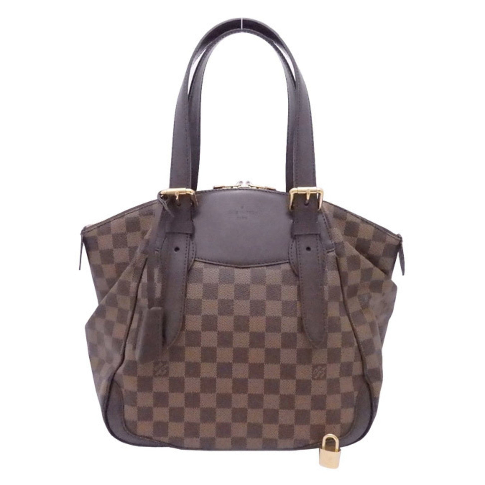 LOUIS VUITTON Handbag Damier Verona MM Canvas Brown Women's N41118 e54347i