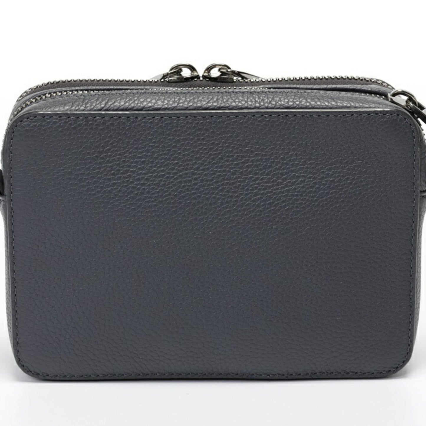 Christian Dior Gray Leather Fanny Pack Pouch ()