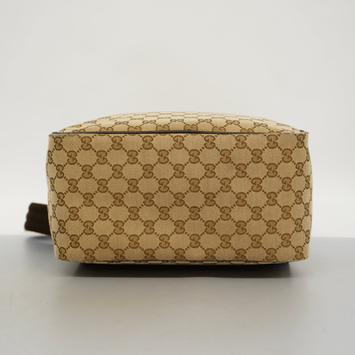 Gucci Leather Canvas Shoulder Bag