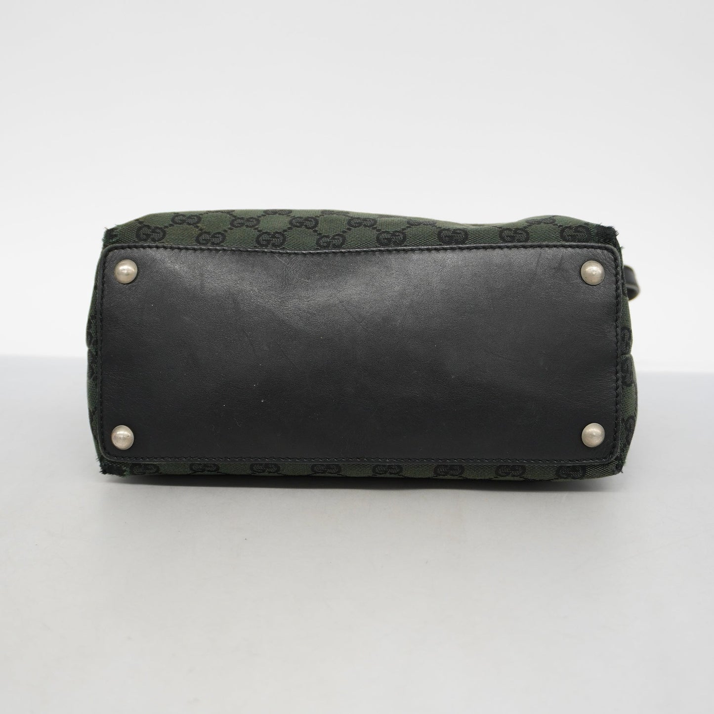 Gucci Leather Canvas Tote