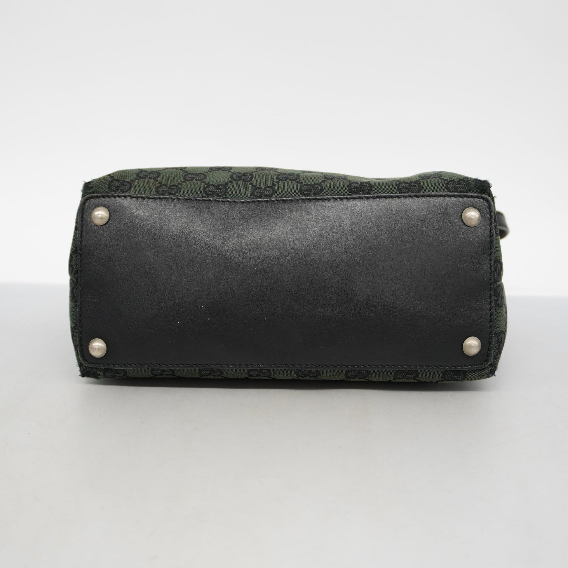 Gucci Leather Canvas Tote
