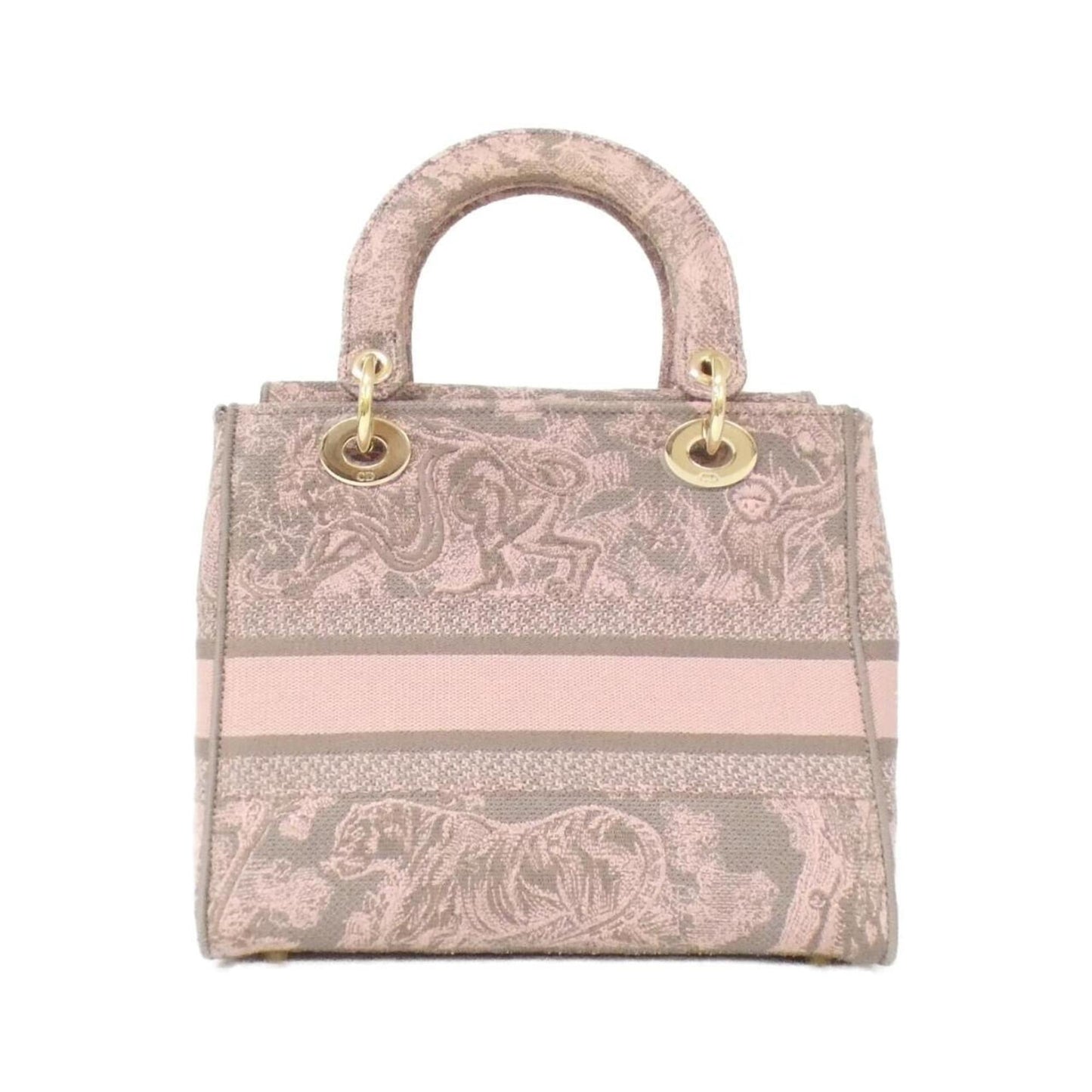 Christian Dior Gray Multi-Color Canvas Handbag ()