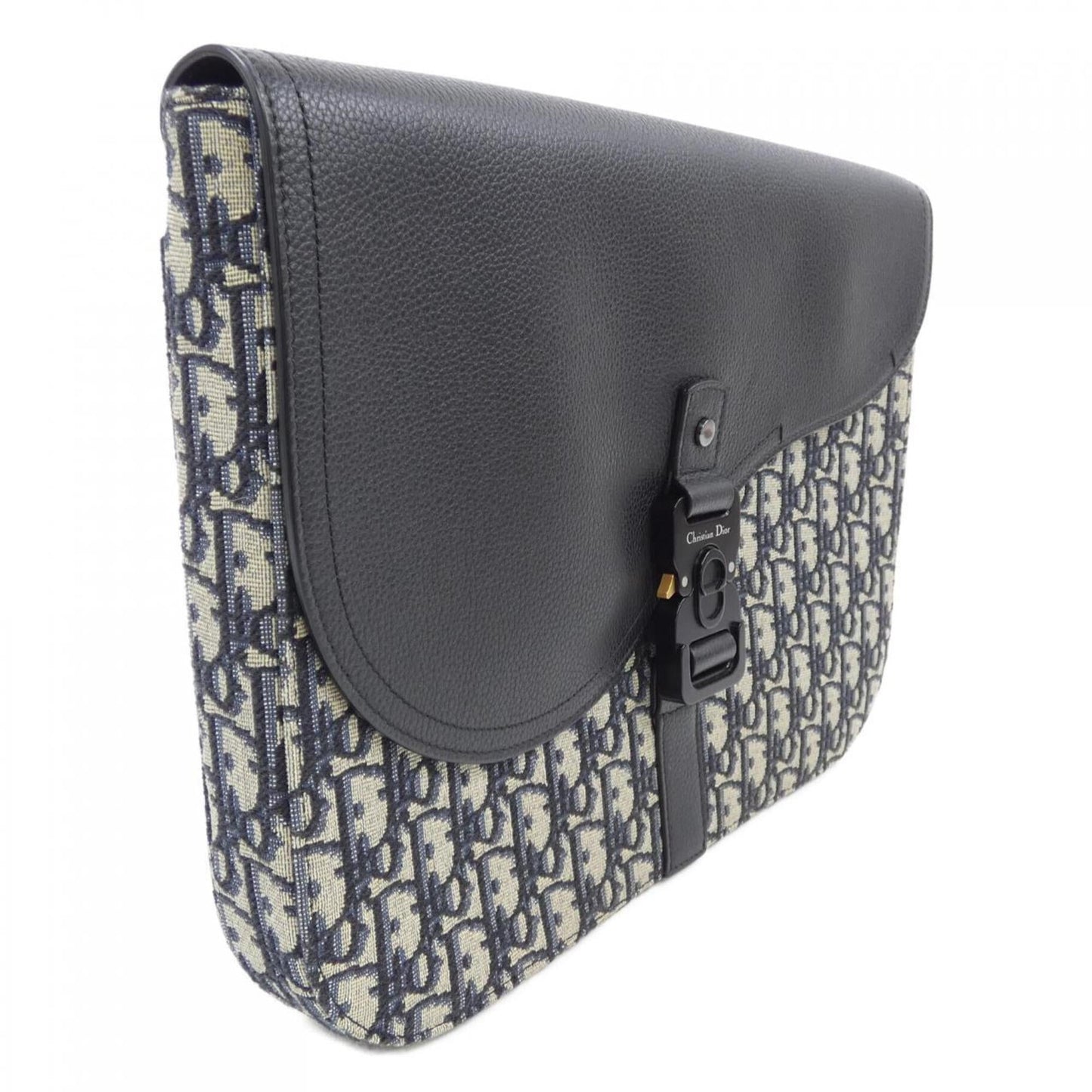 Christian Dior Beige Black Blue Handbag ()