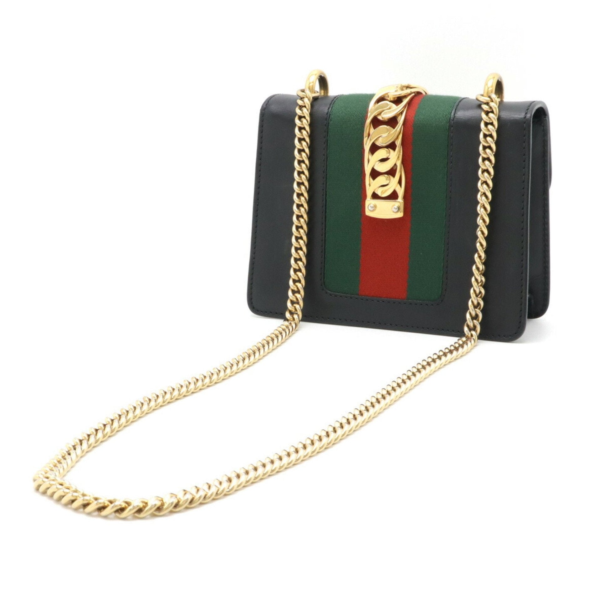 Gucci Pochette Leather Shoulder Bag