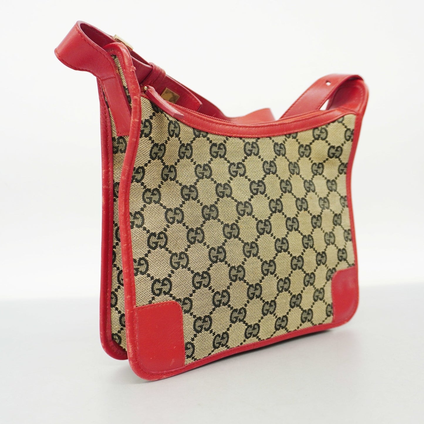 Gucci Canvas Shoulder Bag