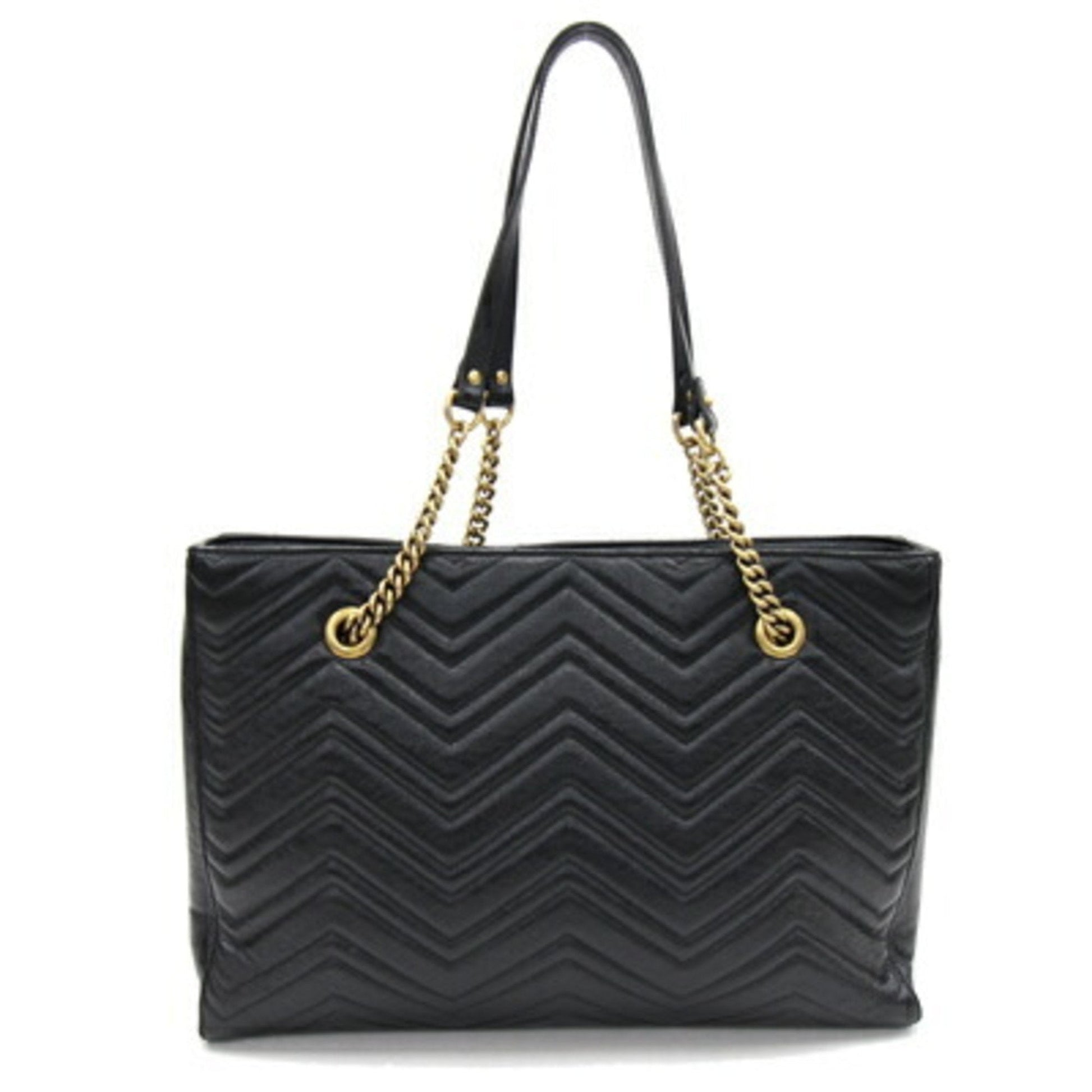 Gucci Lou Chain Leather Tote