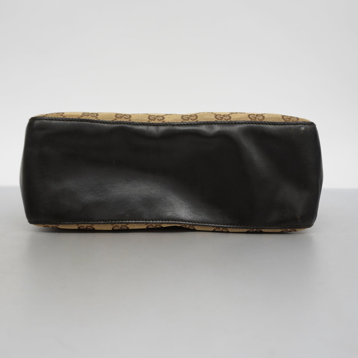 Gucci Leather Canvas Shoulder Bag