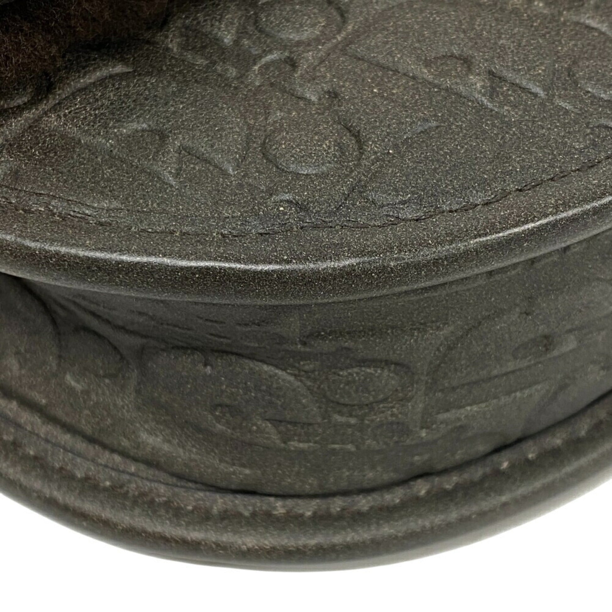 Christian Dior Brown Leather Shoulder Bag ()