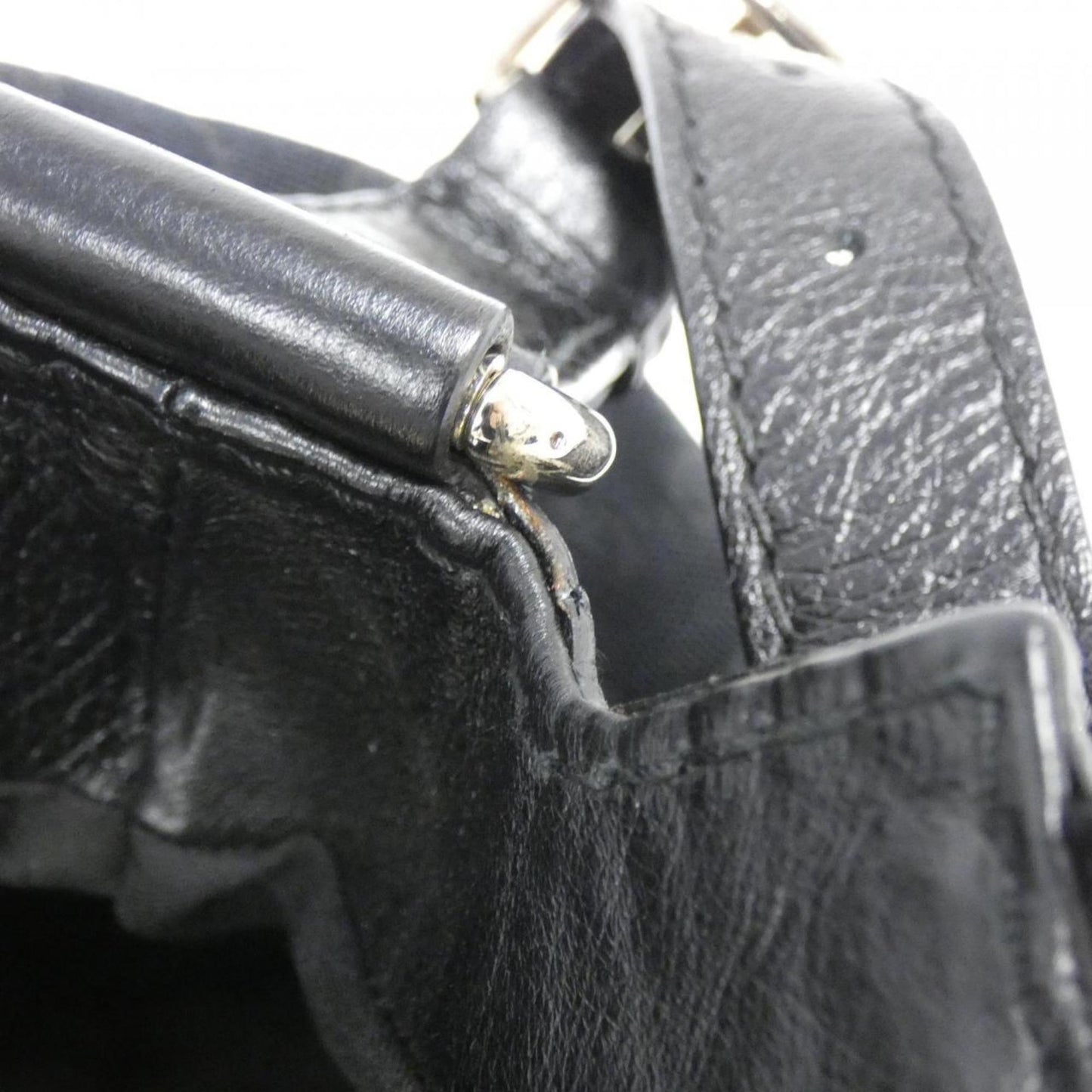 Gucci Leather Canvas Shoulder Bag