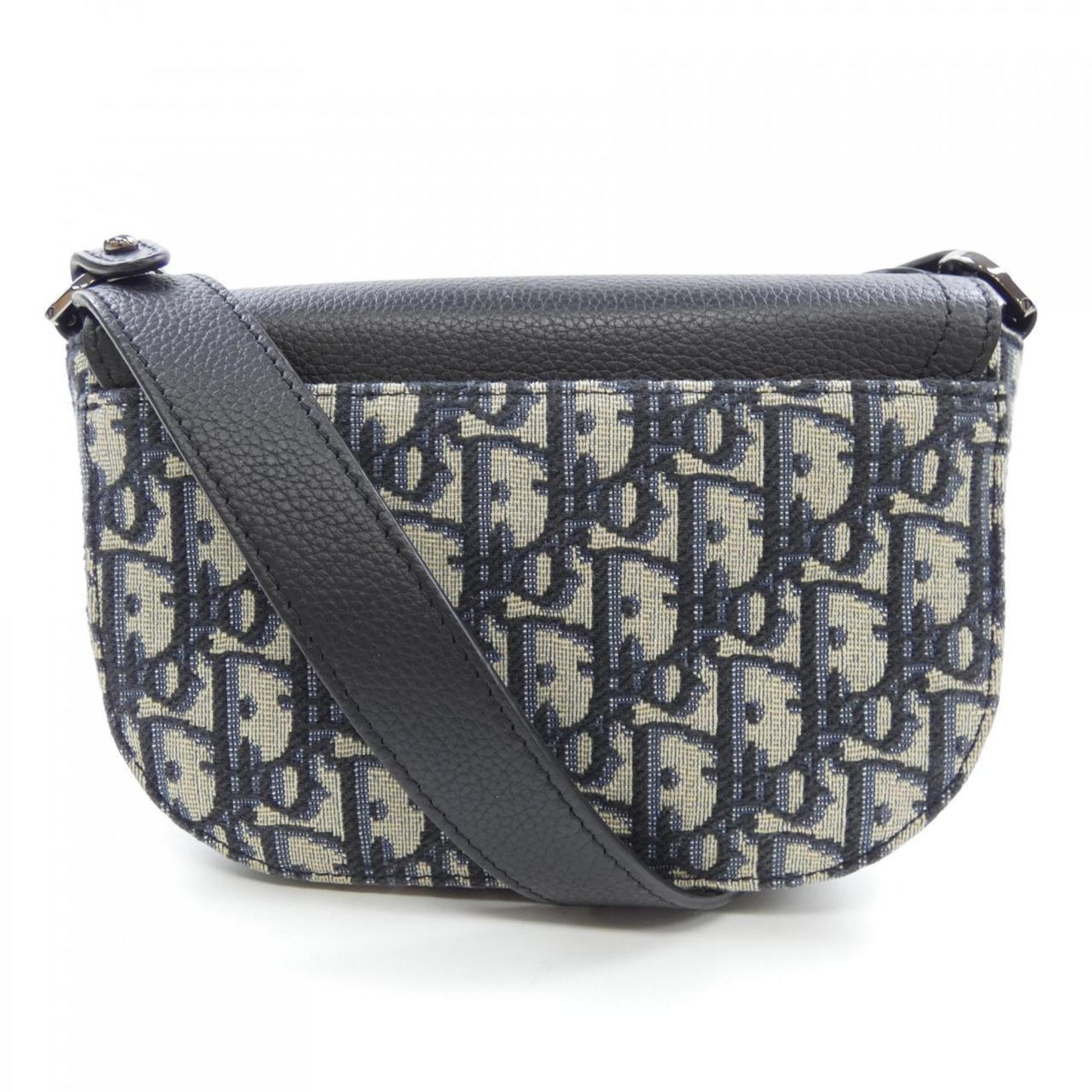 Christian Dior Beige Black Navy Handbag ()