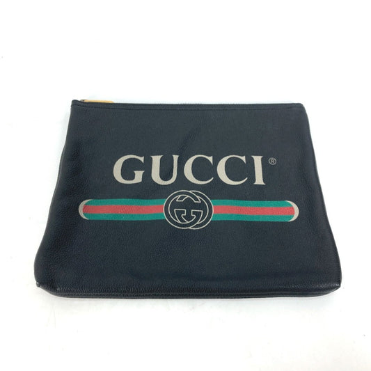 Gucci Leather Clutch