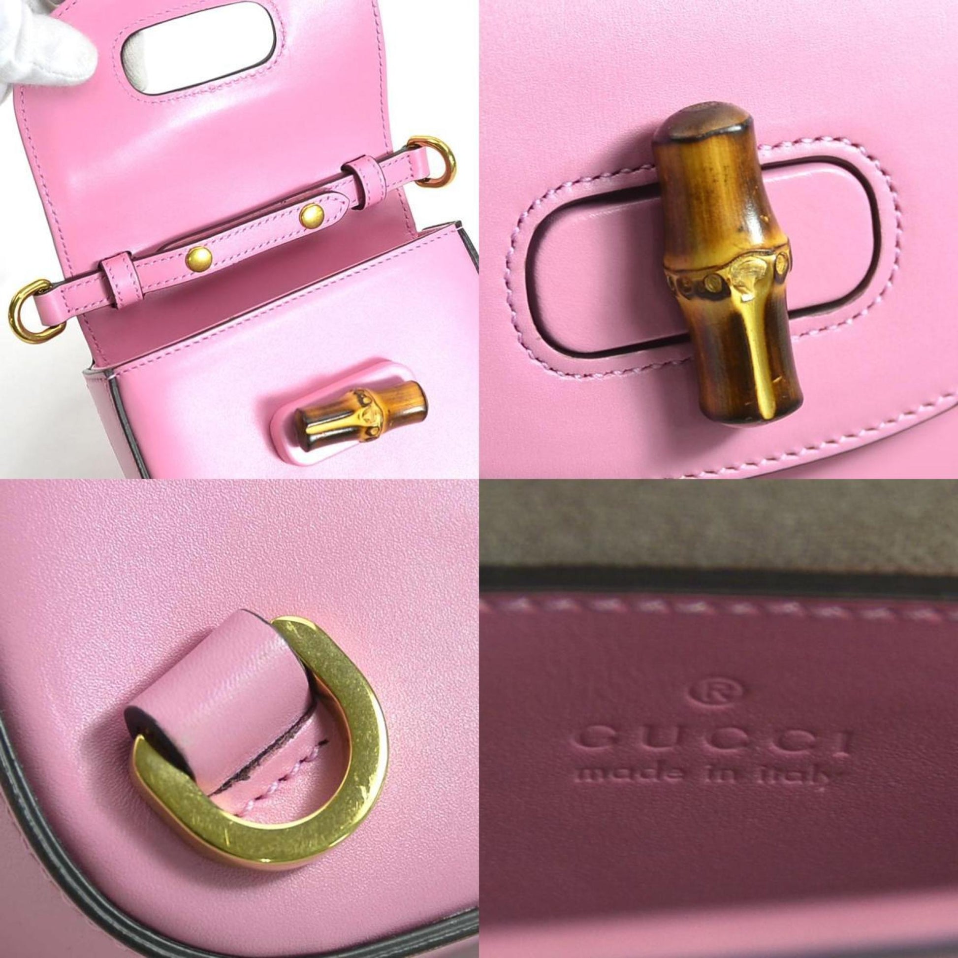 Gucci Leather Shoulder Bag