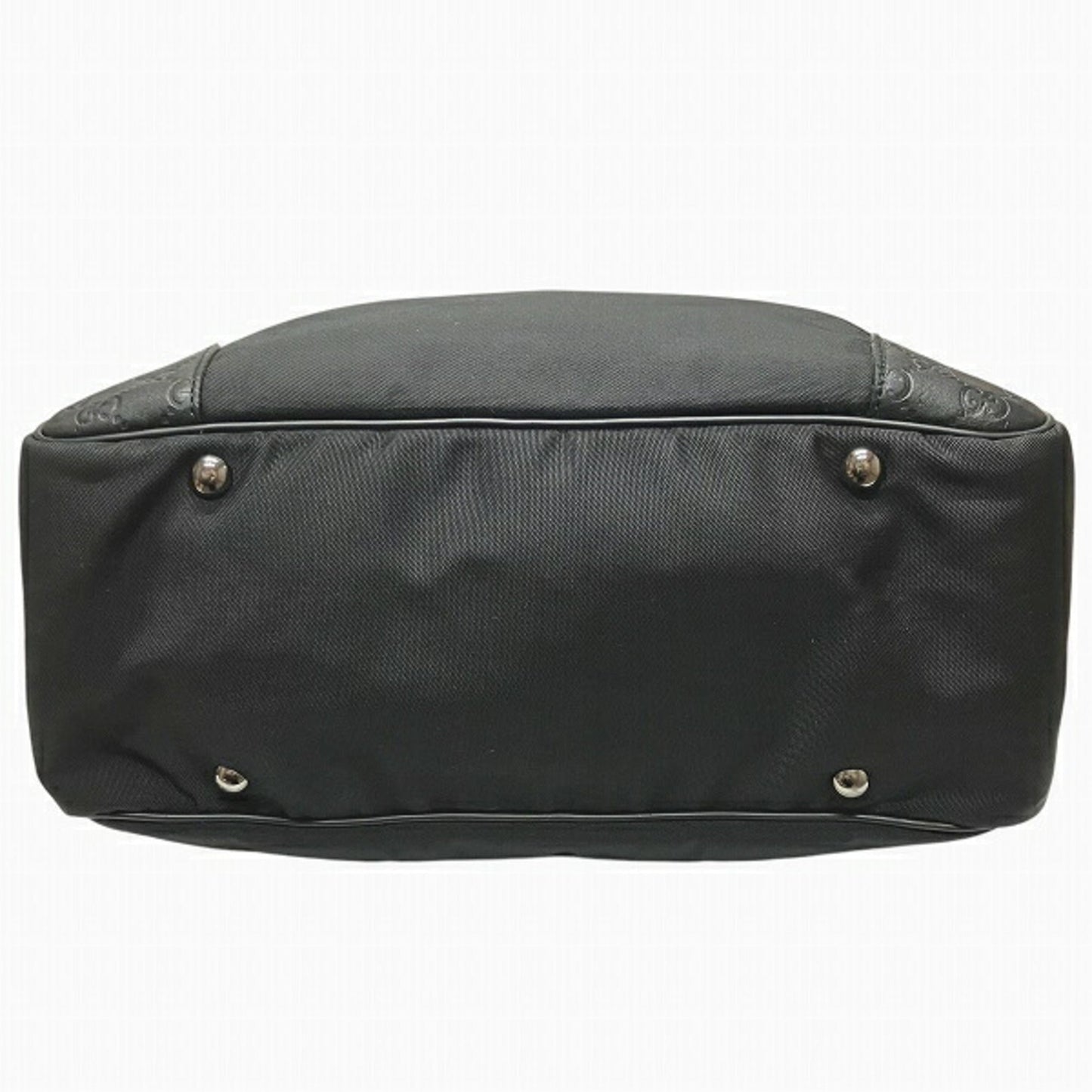 Gucci Nylon Leather Shoulder Bag