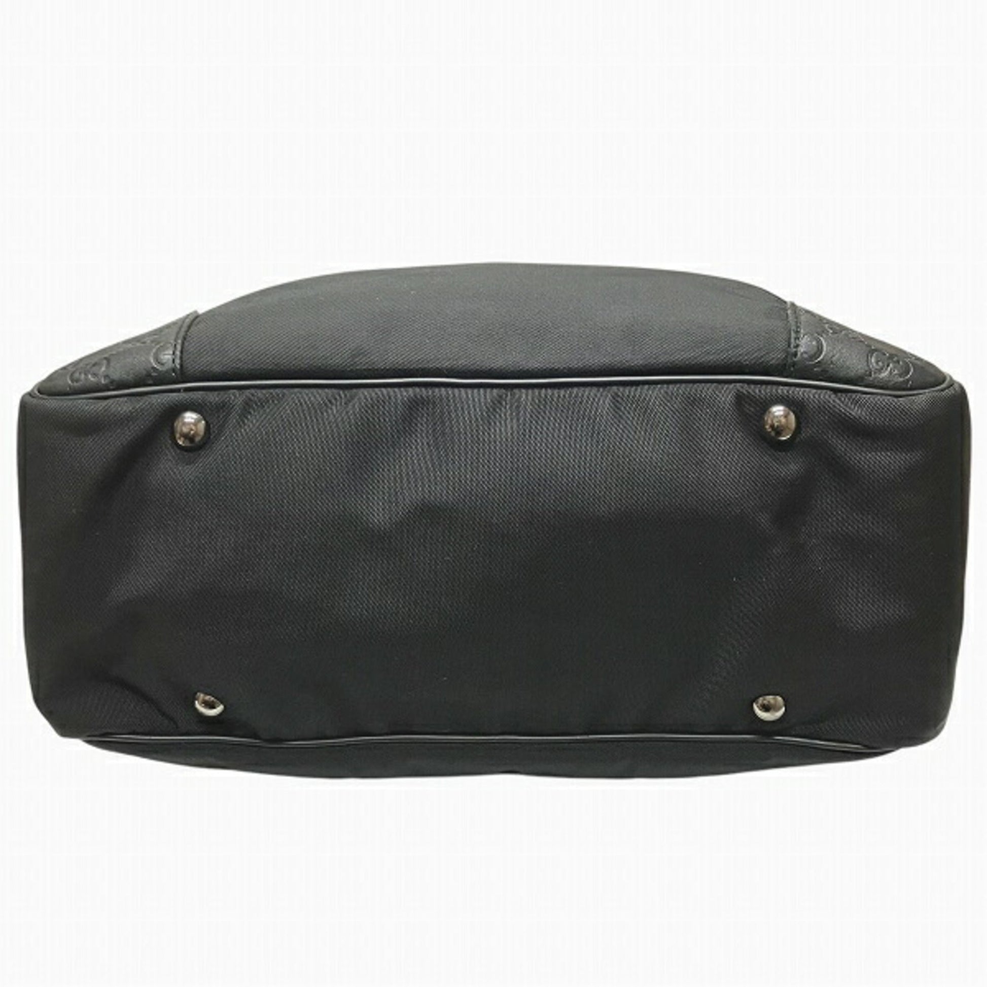 Gucci Nylon Leather Shoulder Bag