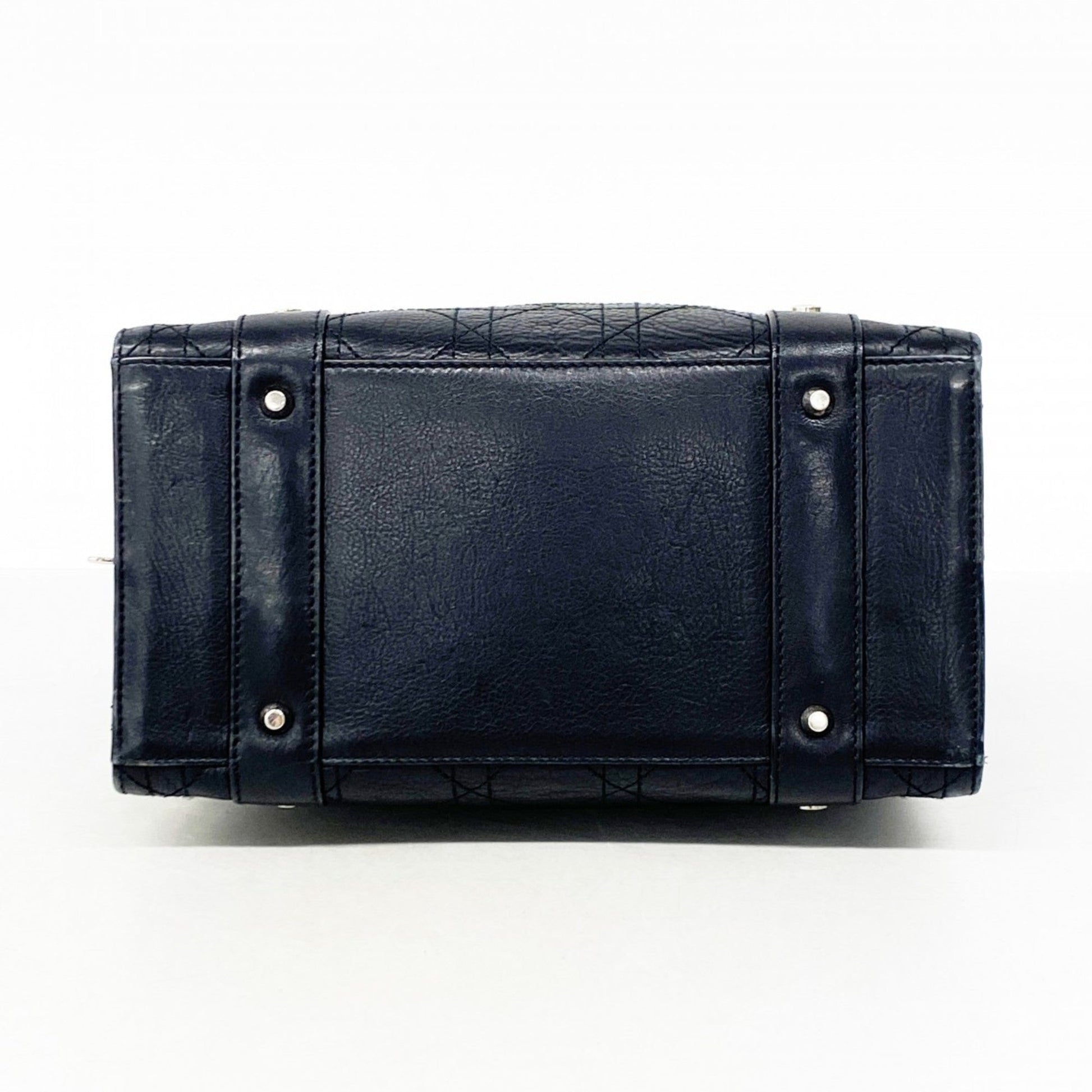 Christian Dior Black Leather Handbag ()