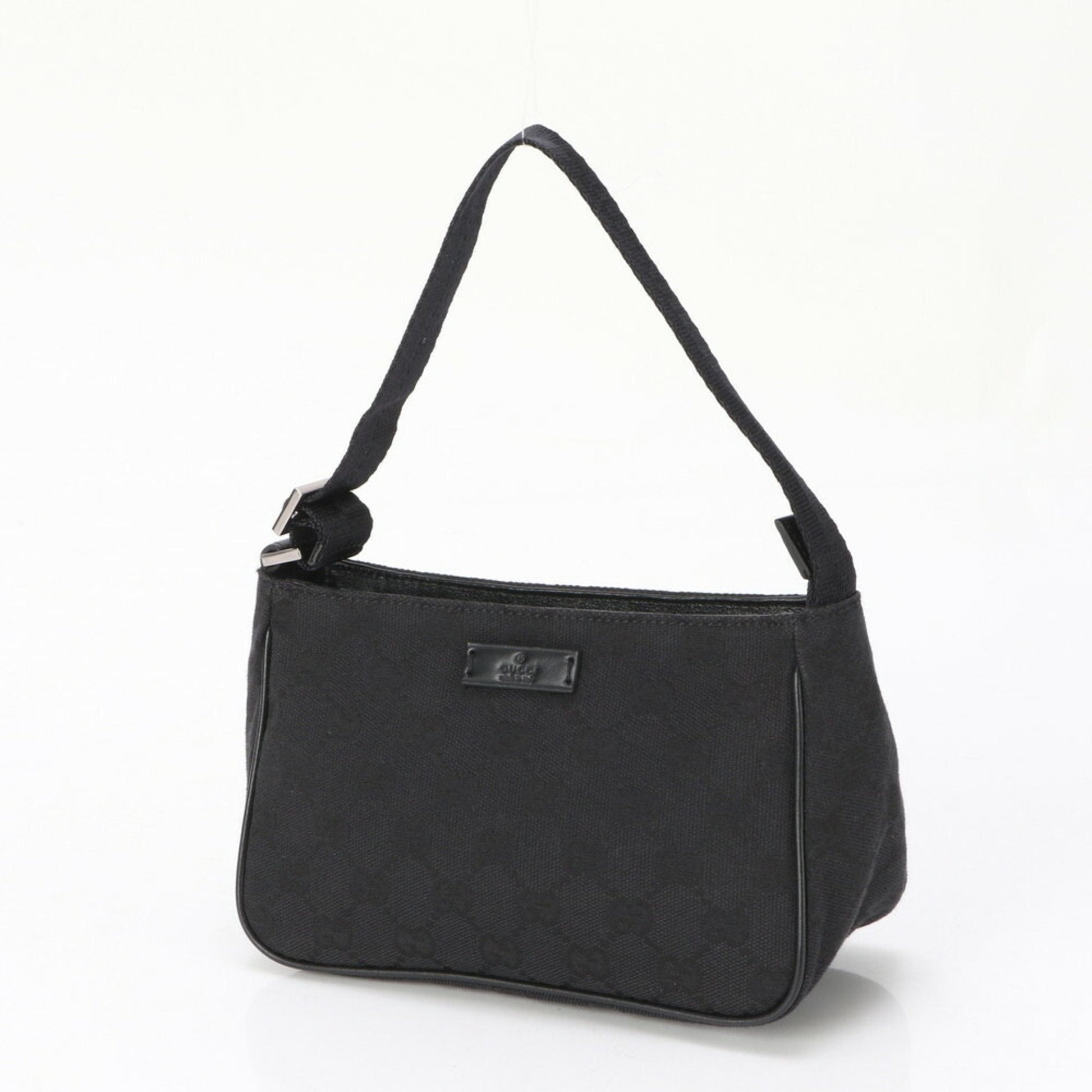Gucci Leather Canvas Tote