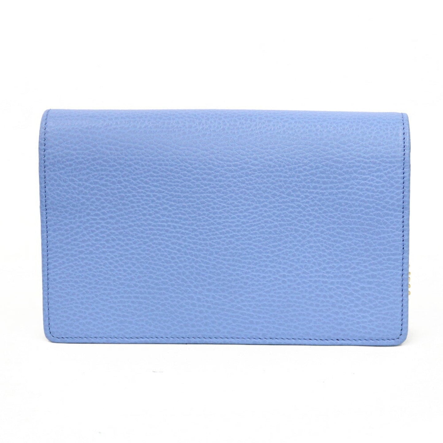 Gucci GG Marmont Blue Chain Shoulder Bag