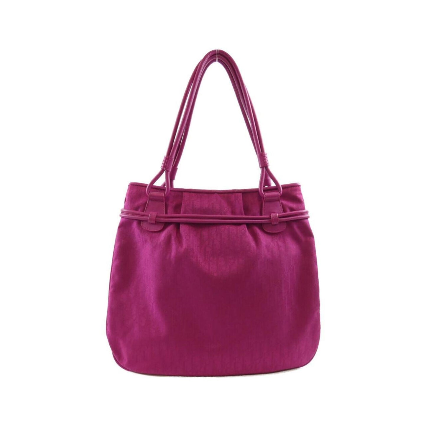 Christian Dior Silver Nylon Canvas Handbag ()