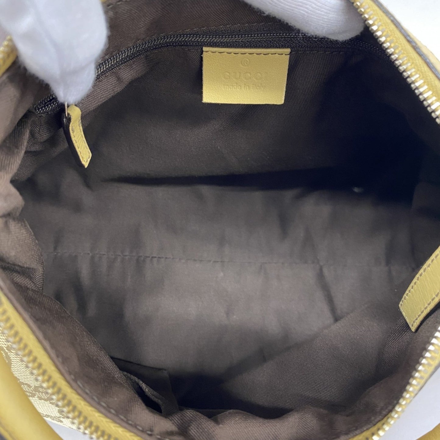 Gucci Canvas Shoulder Bag