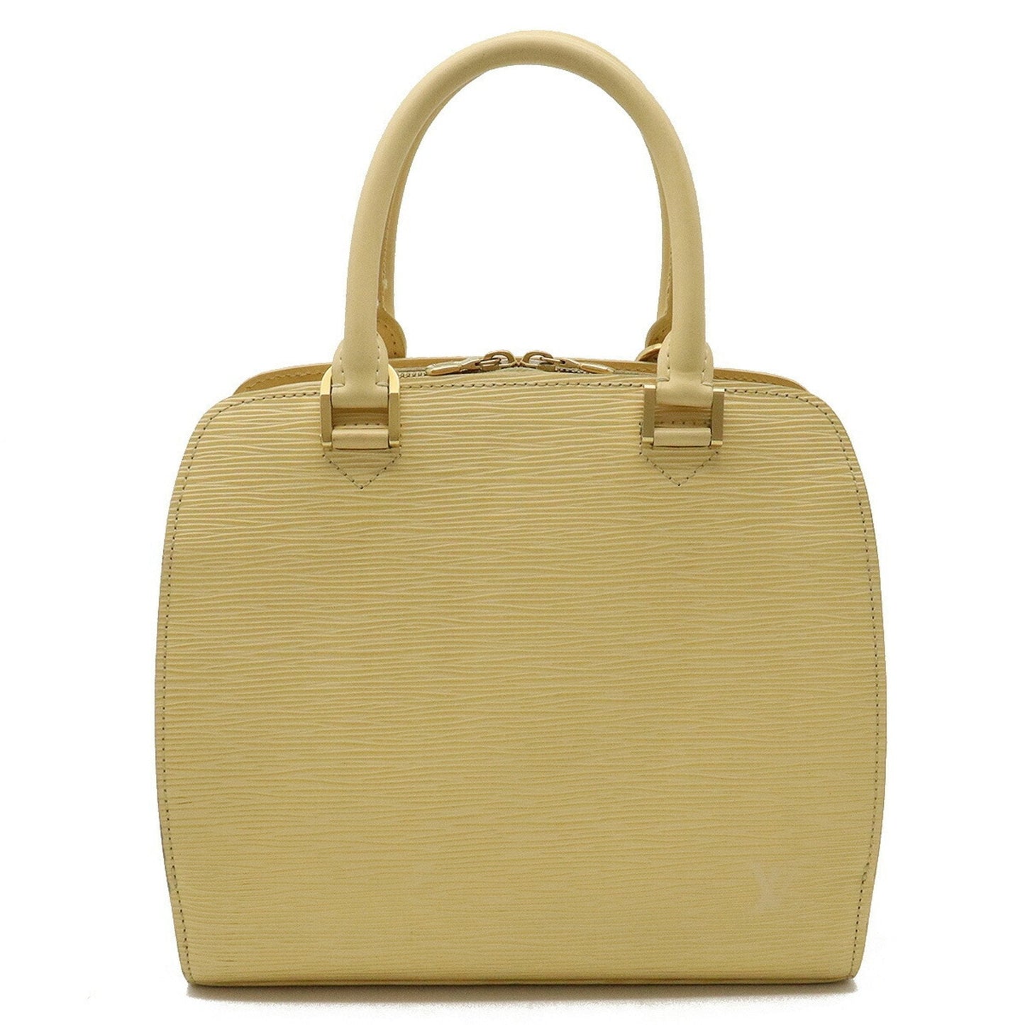 LOUIS VUITTON Epi Pont Neuf Handbag Leather Vanilla M5205A