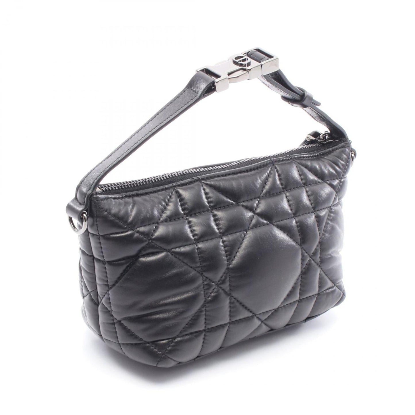 Christian Dior Black Leather Handbag ()