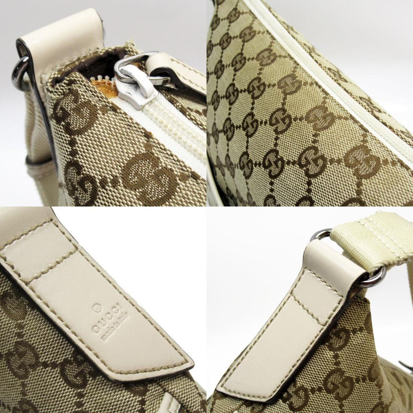 Gucci Canvas Shoulder Bag