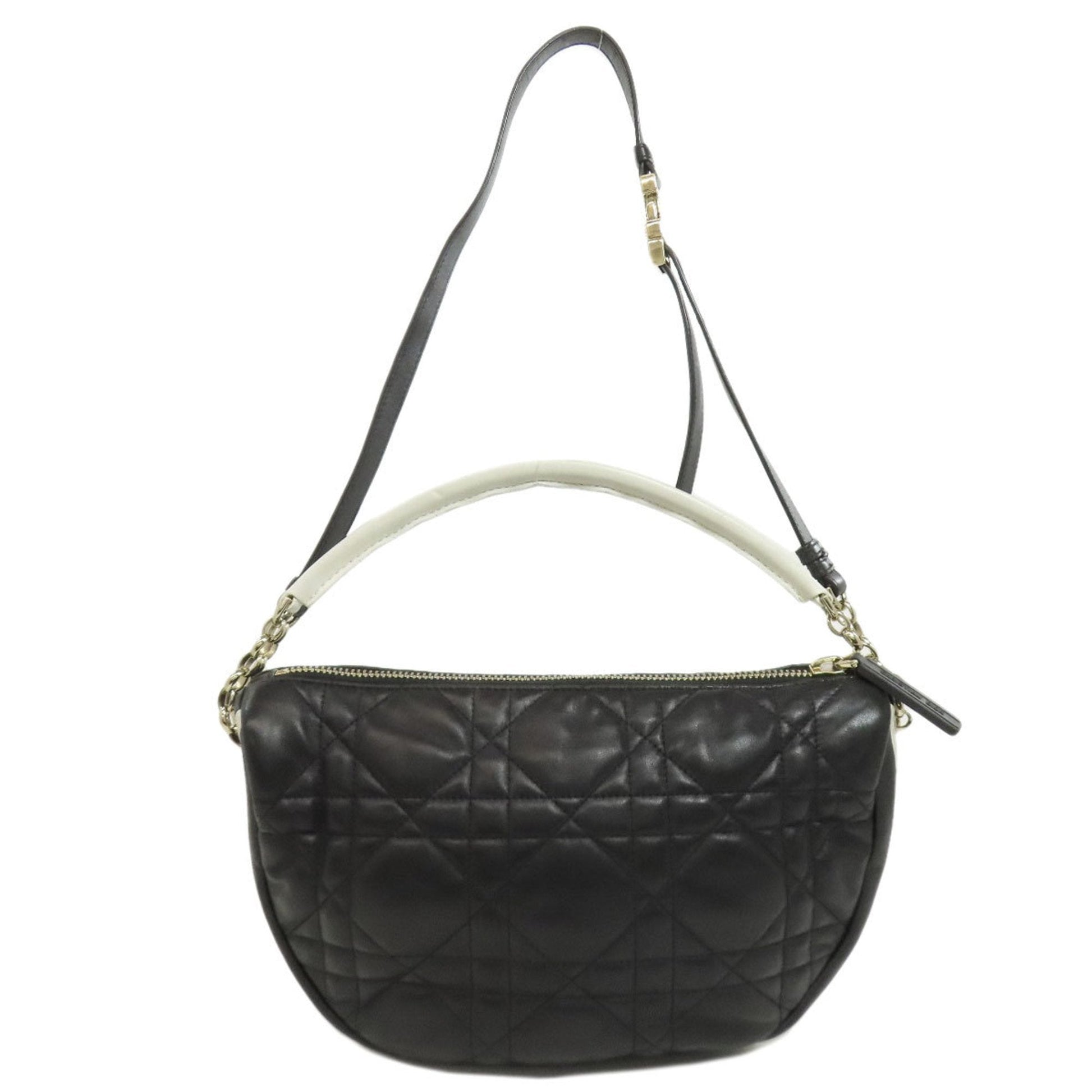 Christian Dior Black Leather Handbag ()