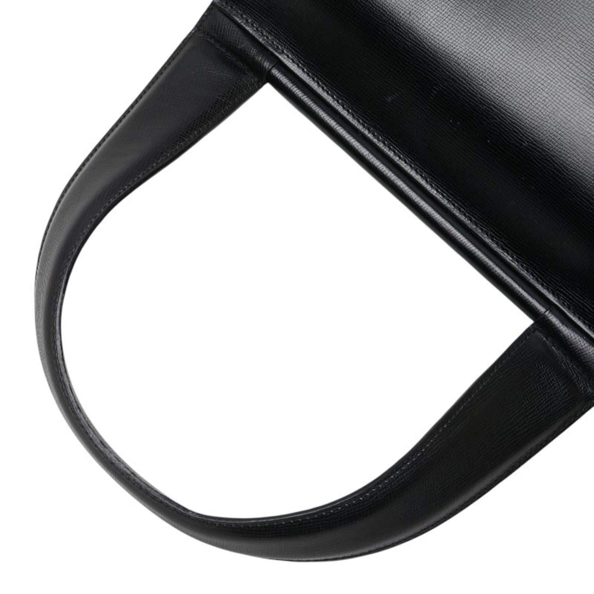 Christian Dior Black Leather Handbag ()