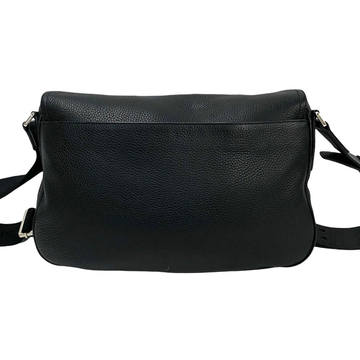 Christian Dior Black Leather Shoulder Bag ()