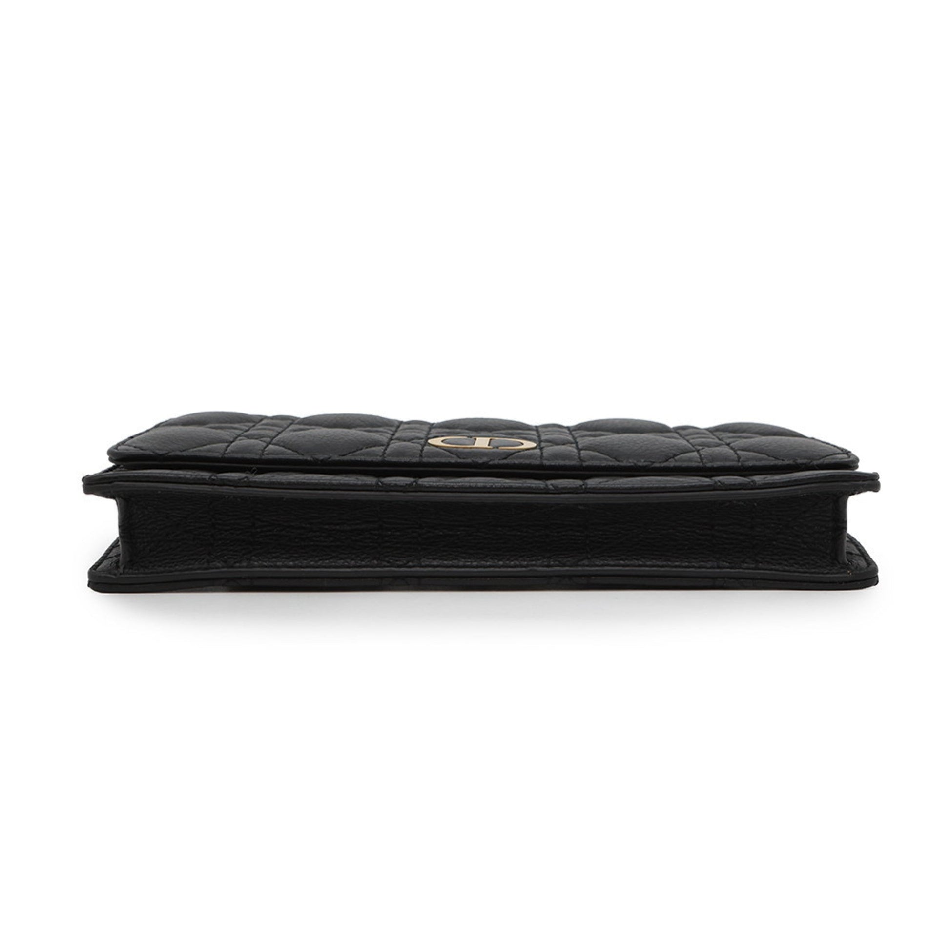 Christian Dior Black Leather Sling Bag ()