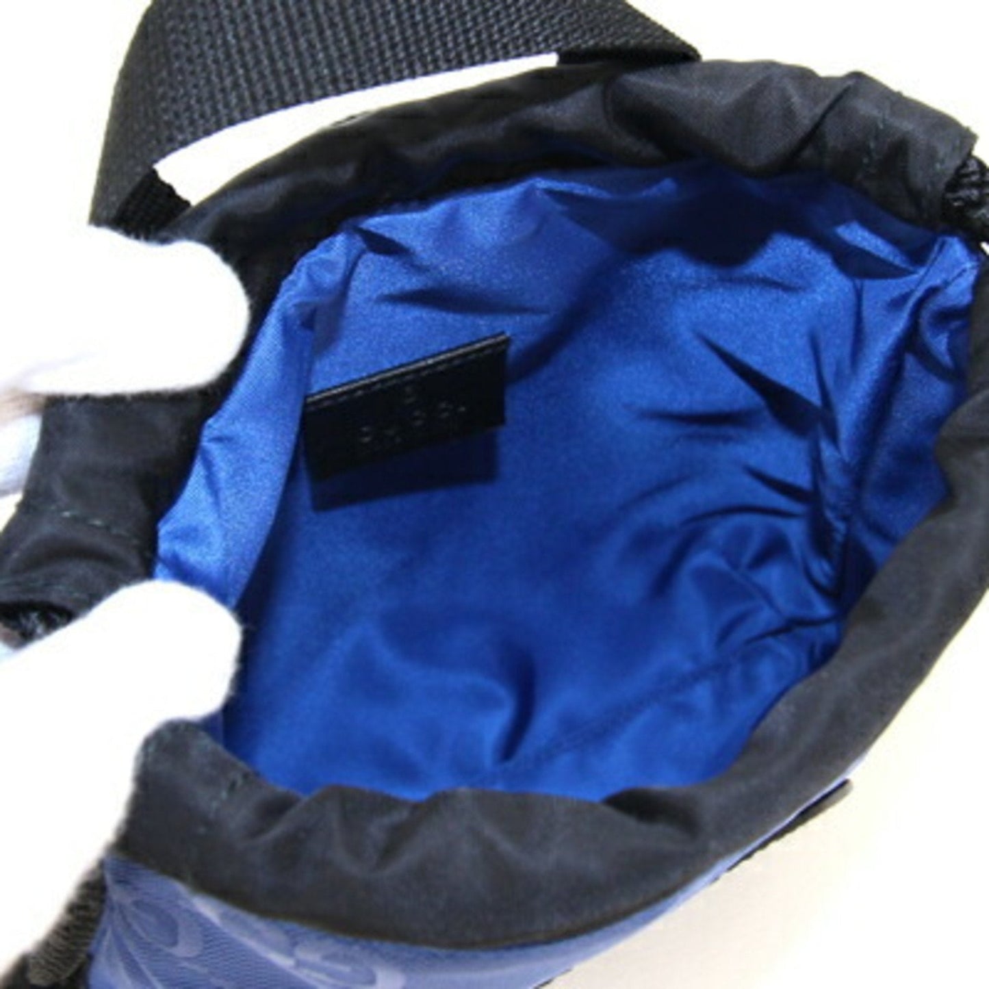 Gucci Nylon Leather Backpack