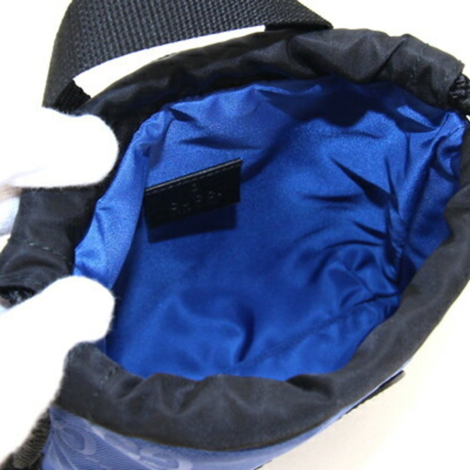 Gucci Nylon Leather Backpack