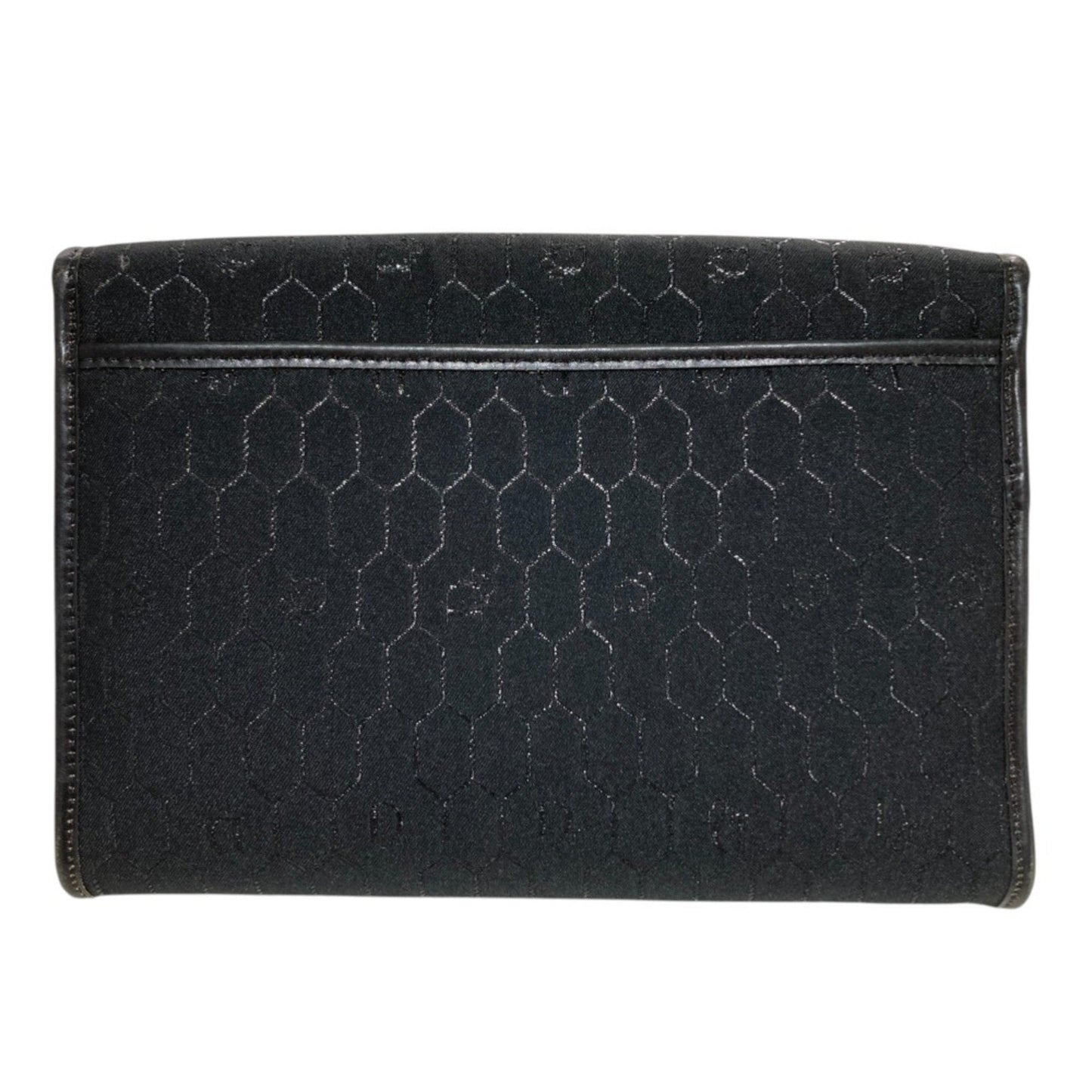 Christian Dior Black Canvas Shoulder Bag ()