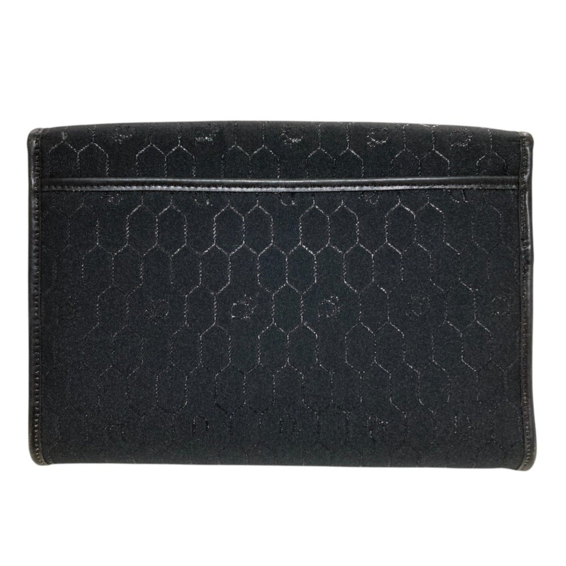 Christian Dior Black Canvas Shoulder Bag ()