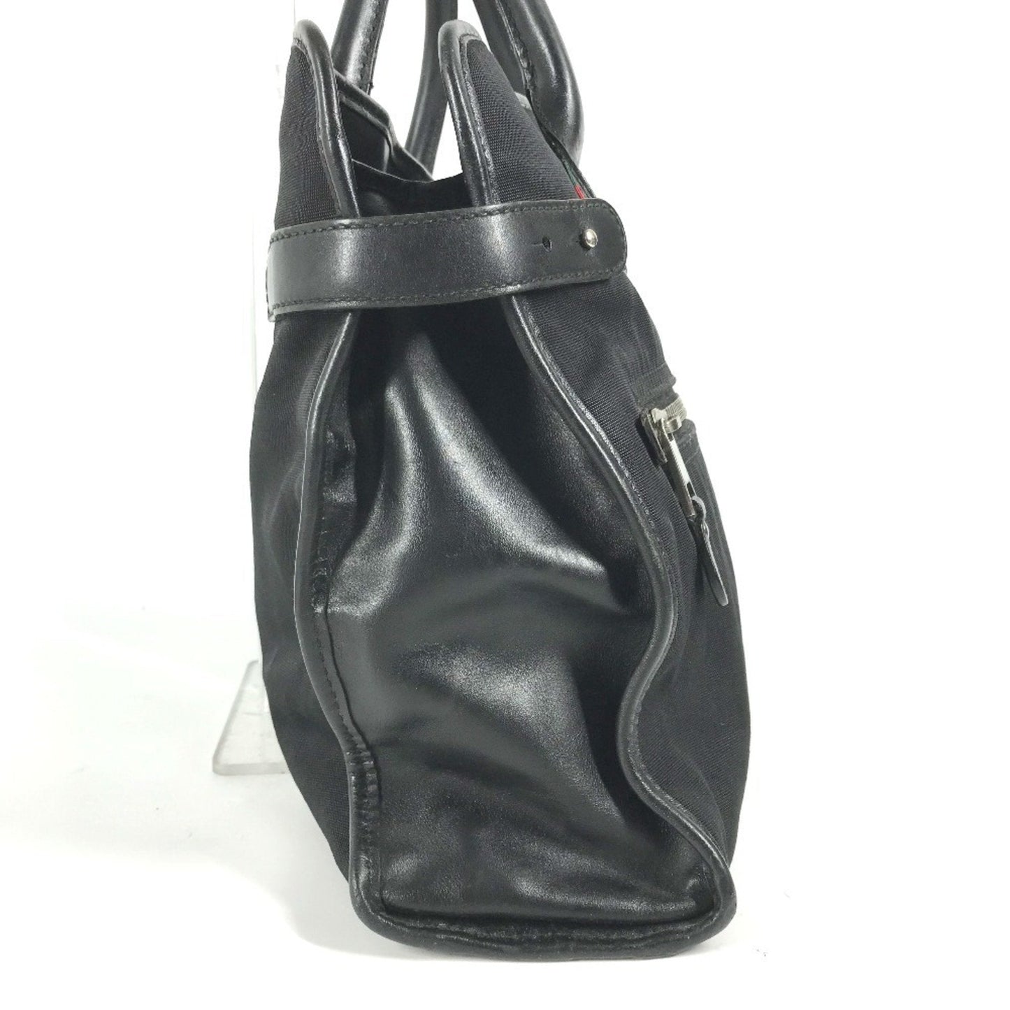 Gucci Nylon Leather Tote