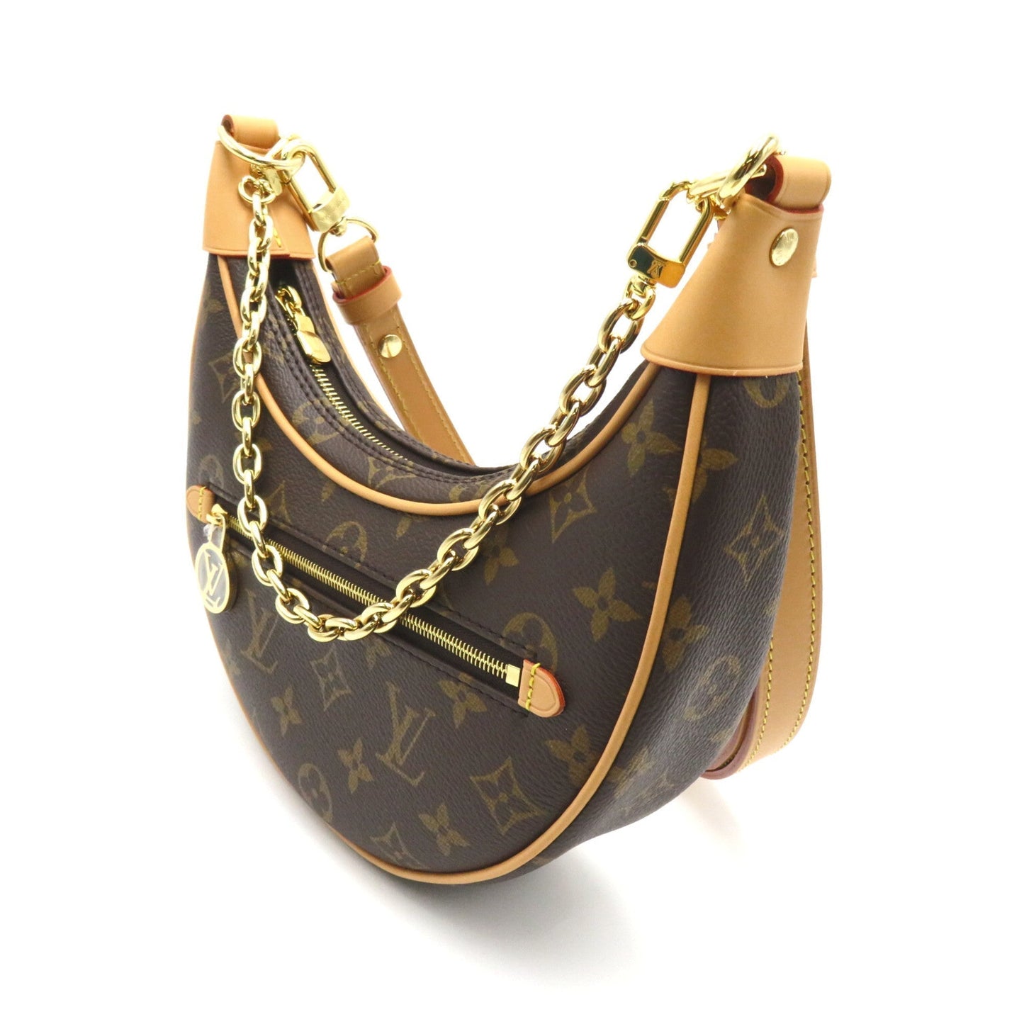 LOUIS VUITTON loop Brown Monogram PVC coated canvas M81098