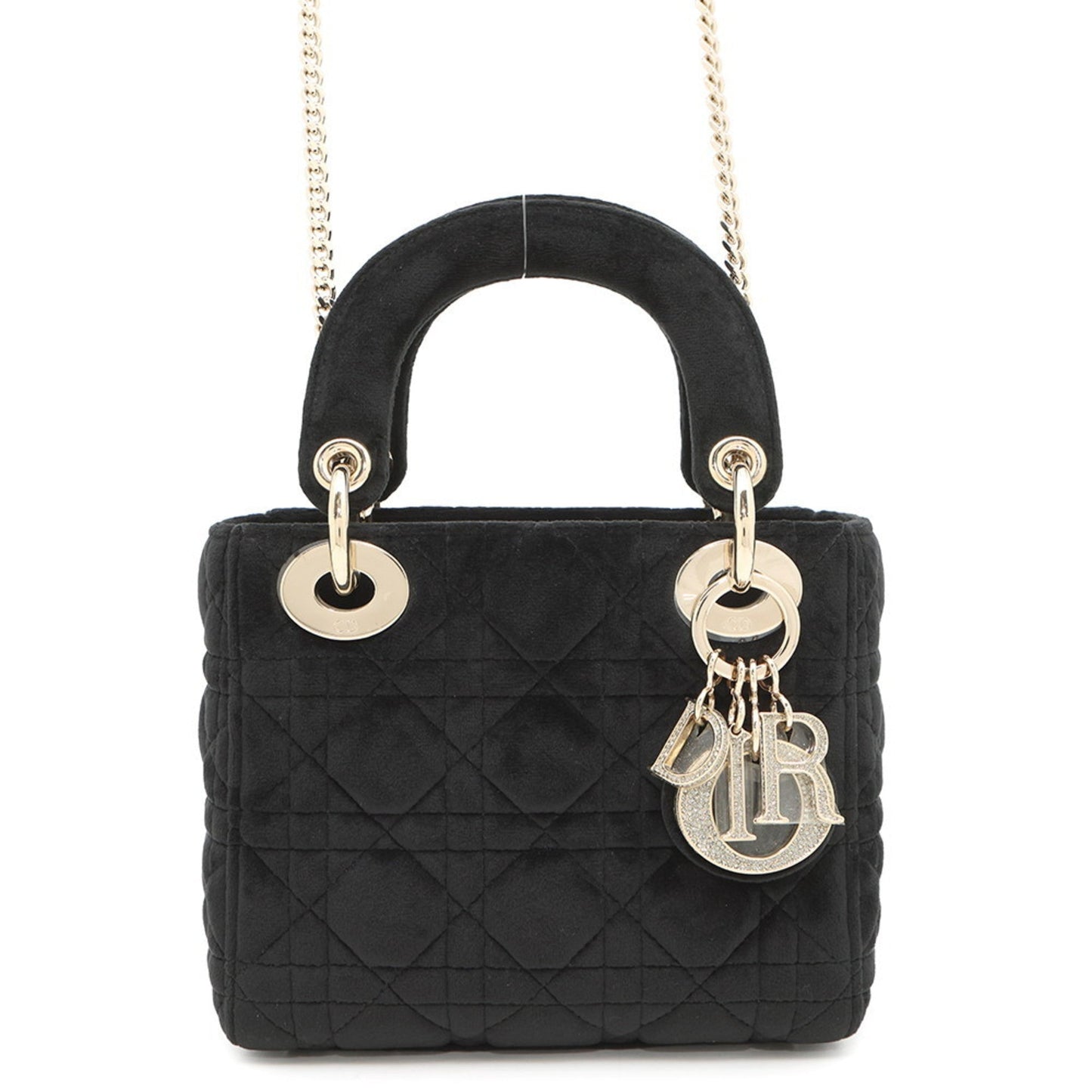 Christian Dior Black Leather Handbag ()